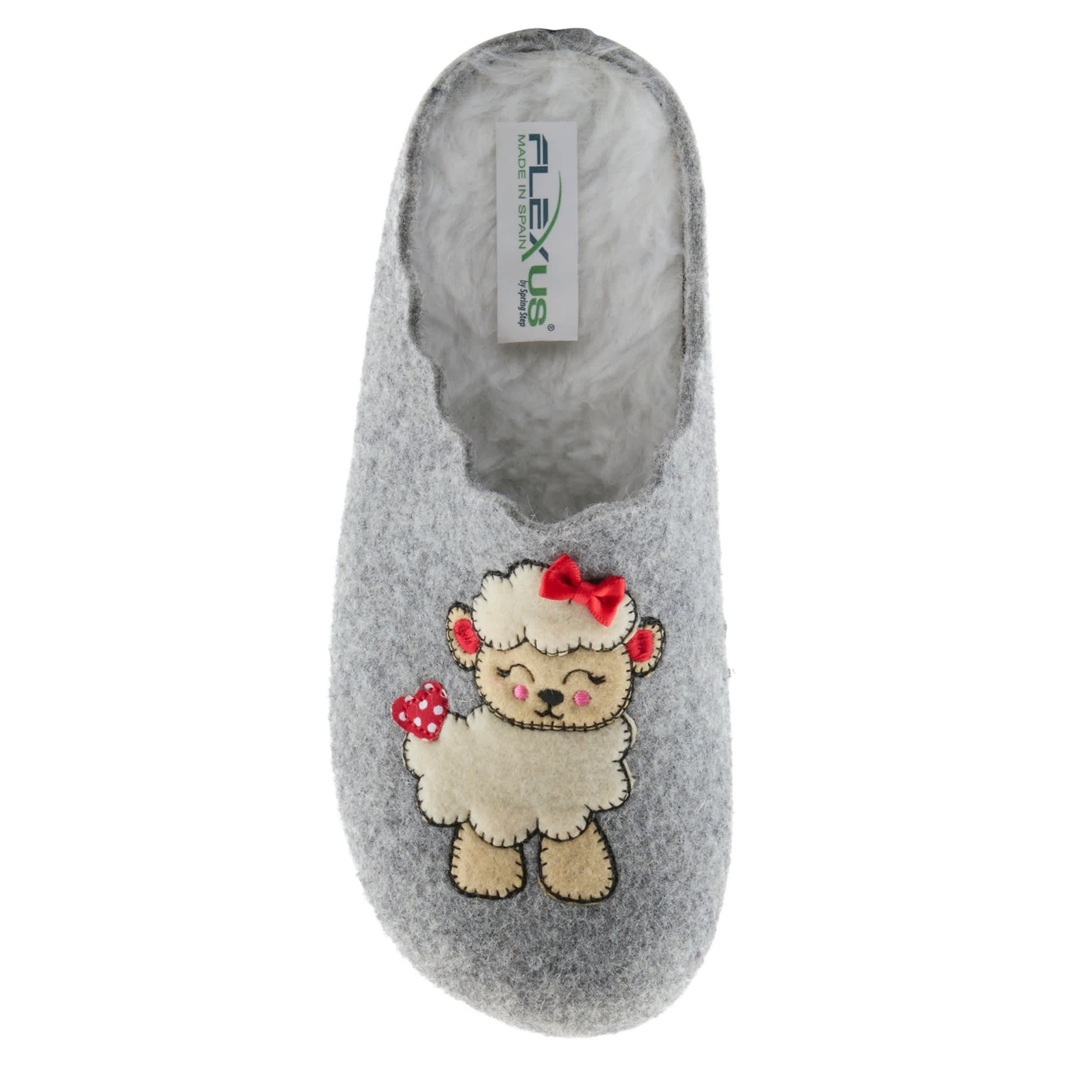 Flexus-WOMENS BOPEEP SLIPPER-GREY & MULTICOLOR
