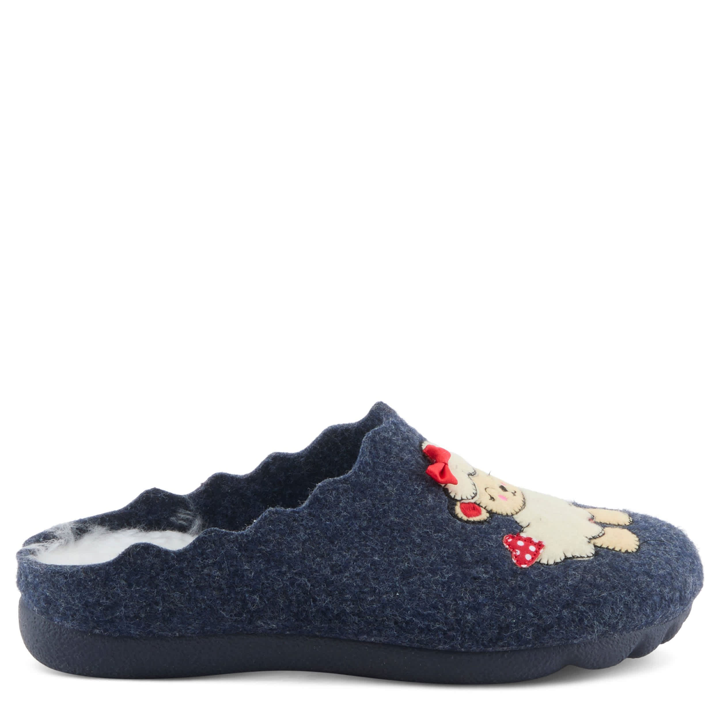 Flexus-WOMENS BOPEEP SLIPPER-NAVY & MULTICOLOR