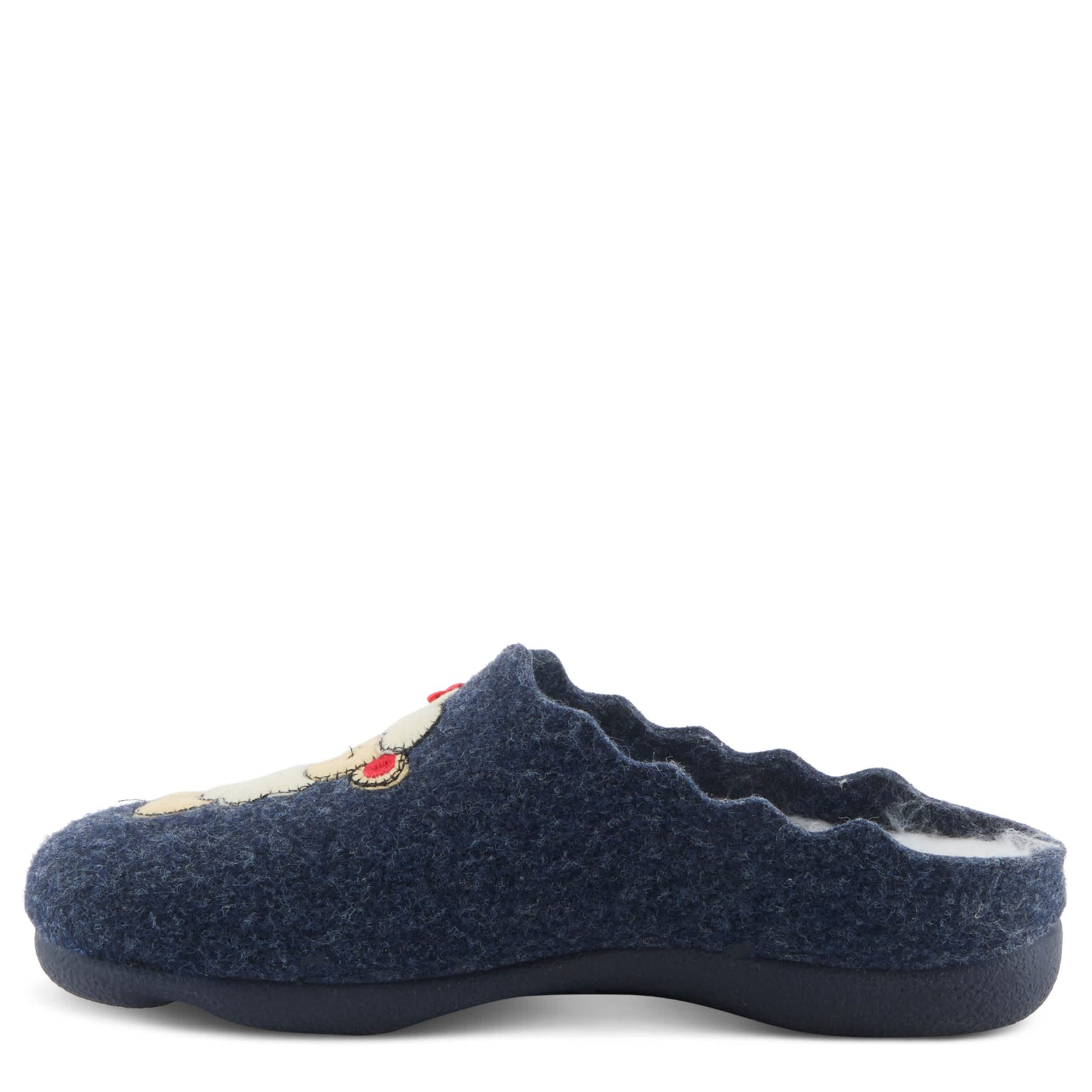 Flexus-WOMENS BOPEEP SLIPPER-NAVY & MULTICOLOR