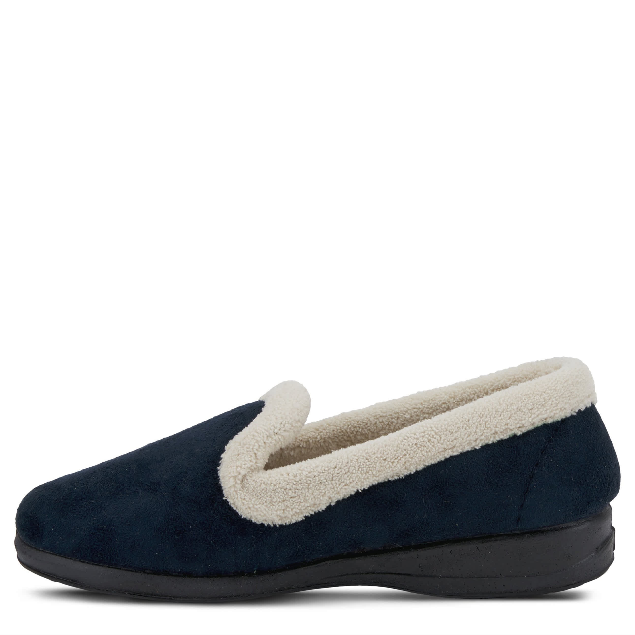 Flexus-WOMENS ISLA SLIPPER-NAVY & 