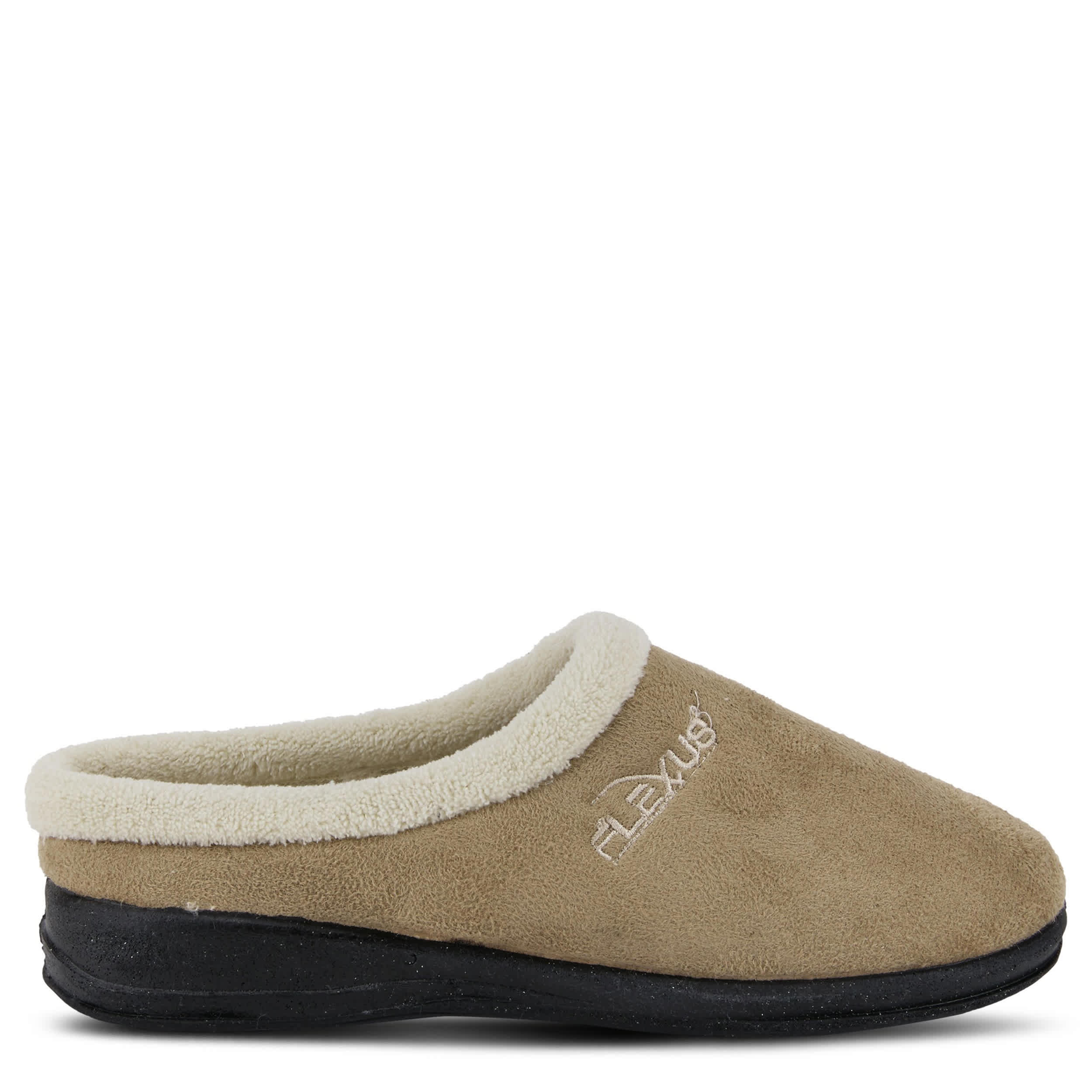 Flexus-WOMENS IVANA SLIPPER-BEIGE & 