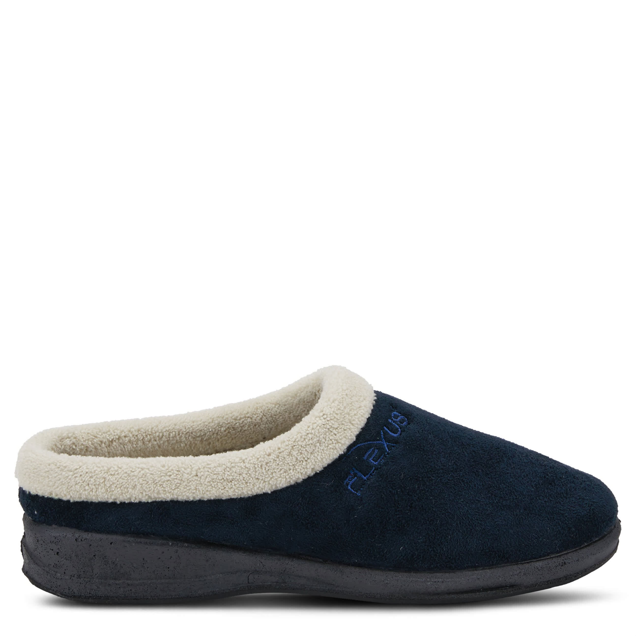 Flexus-WOMENS IVANA SLIPPER-NAVY & 