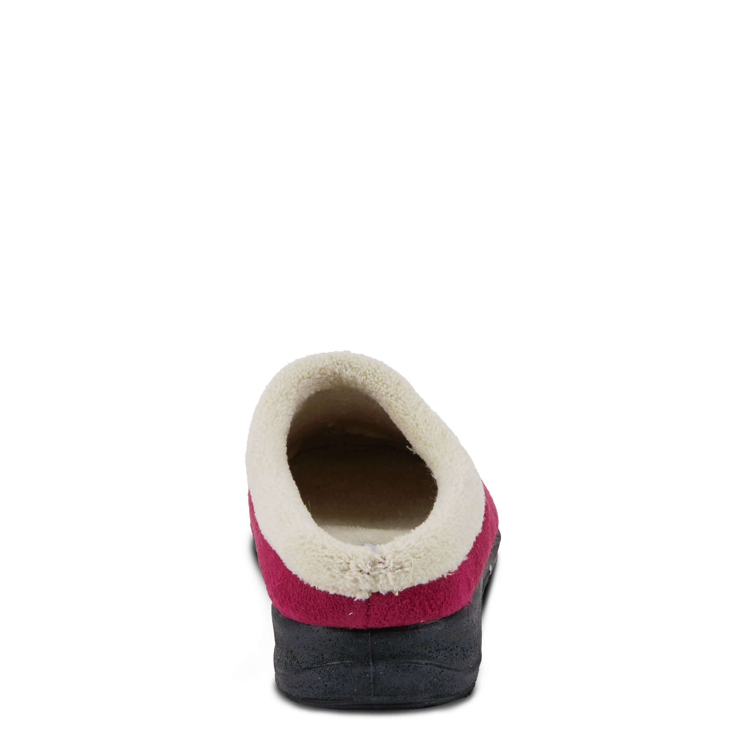 Flexus-WOMENS IVANA SLIPPER-DARK RED & 