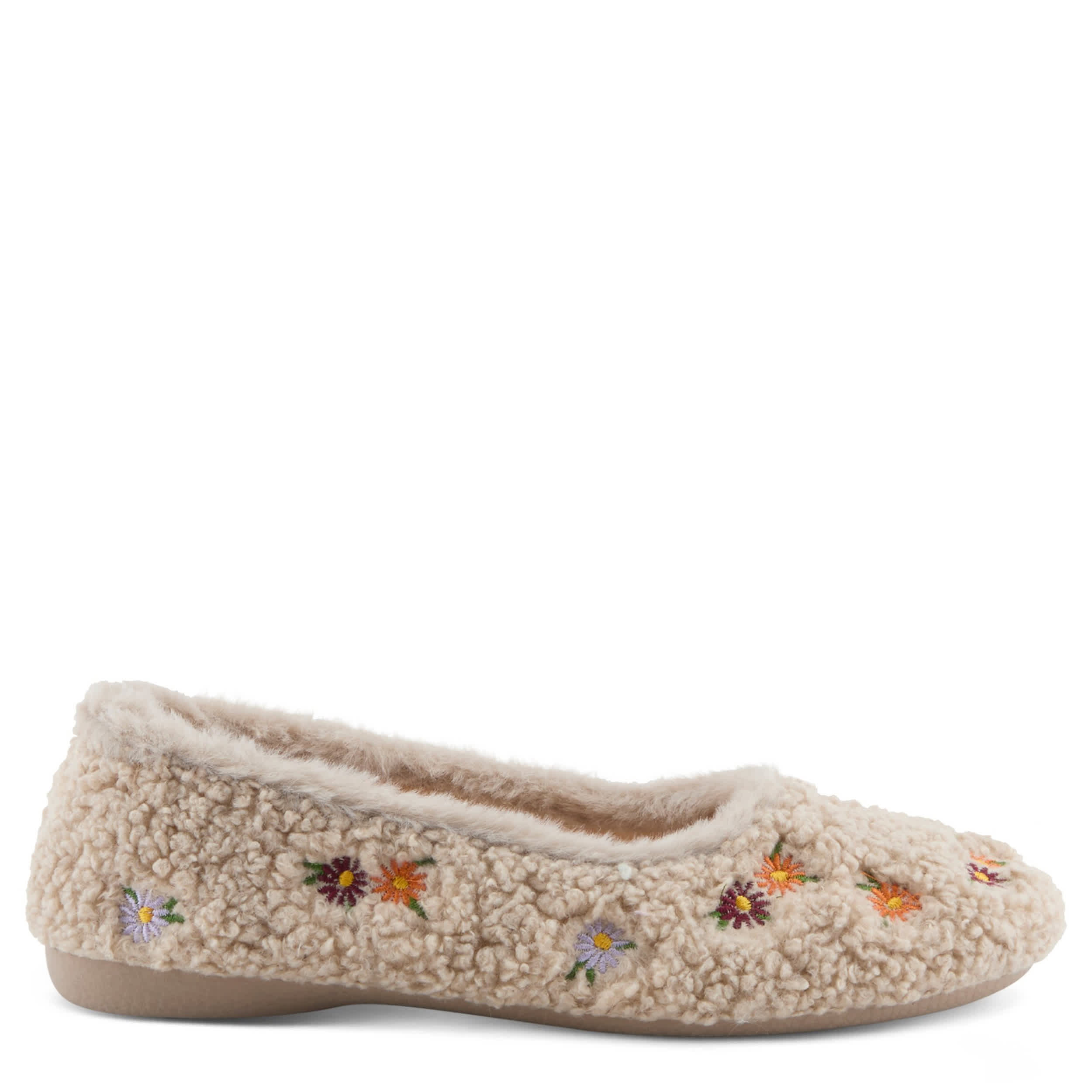 Flexus-WOMENS SLIPPERINA SLIPPER-BEIGE & MULTICOLOR