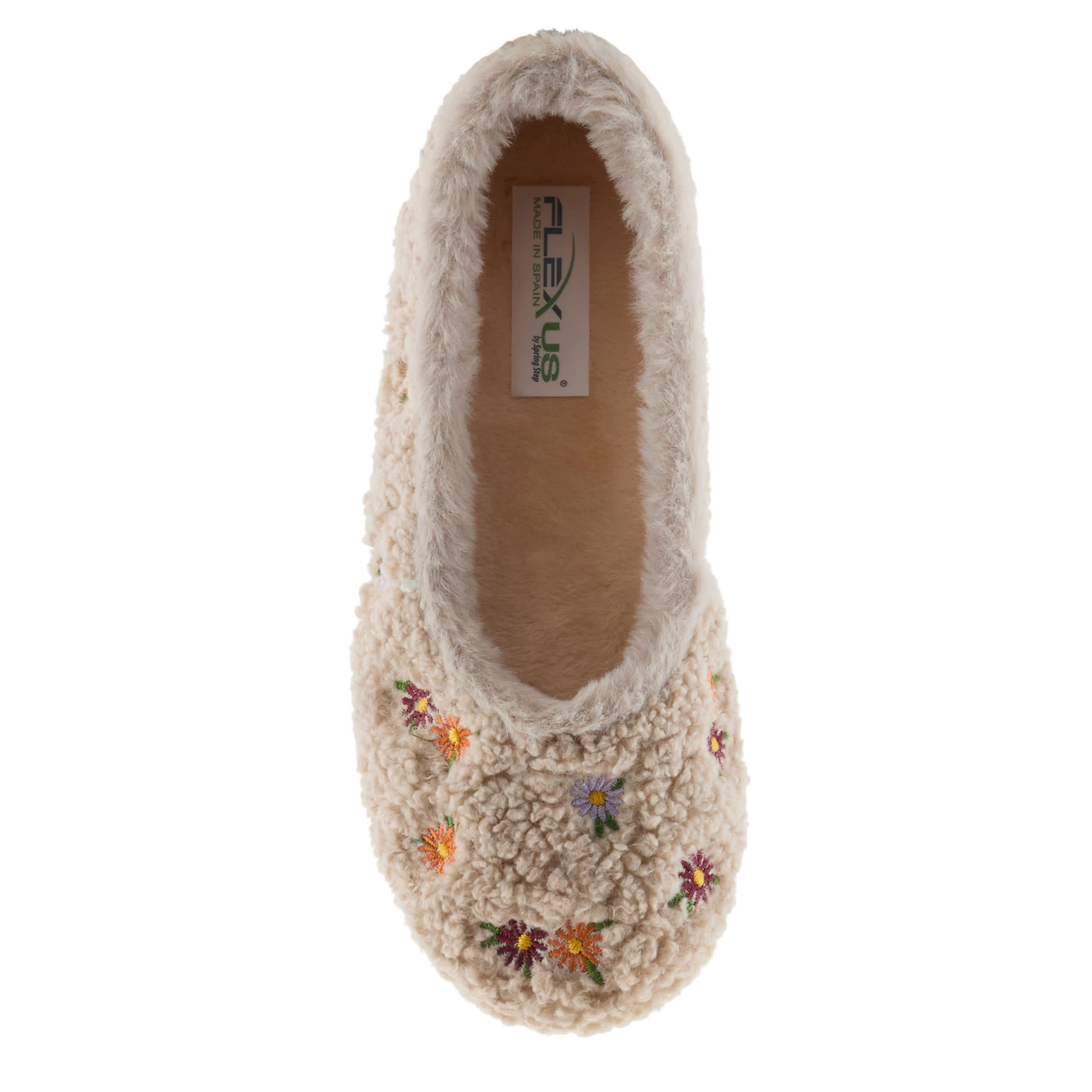 Flexus-WOMENS SLIPPERINA SLIPPER-BEIGE & MULTICOLOR