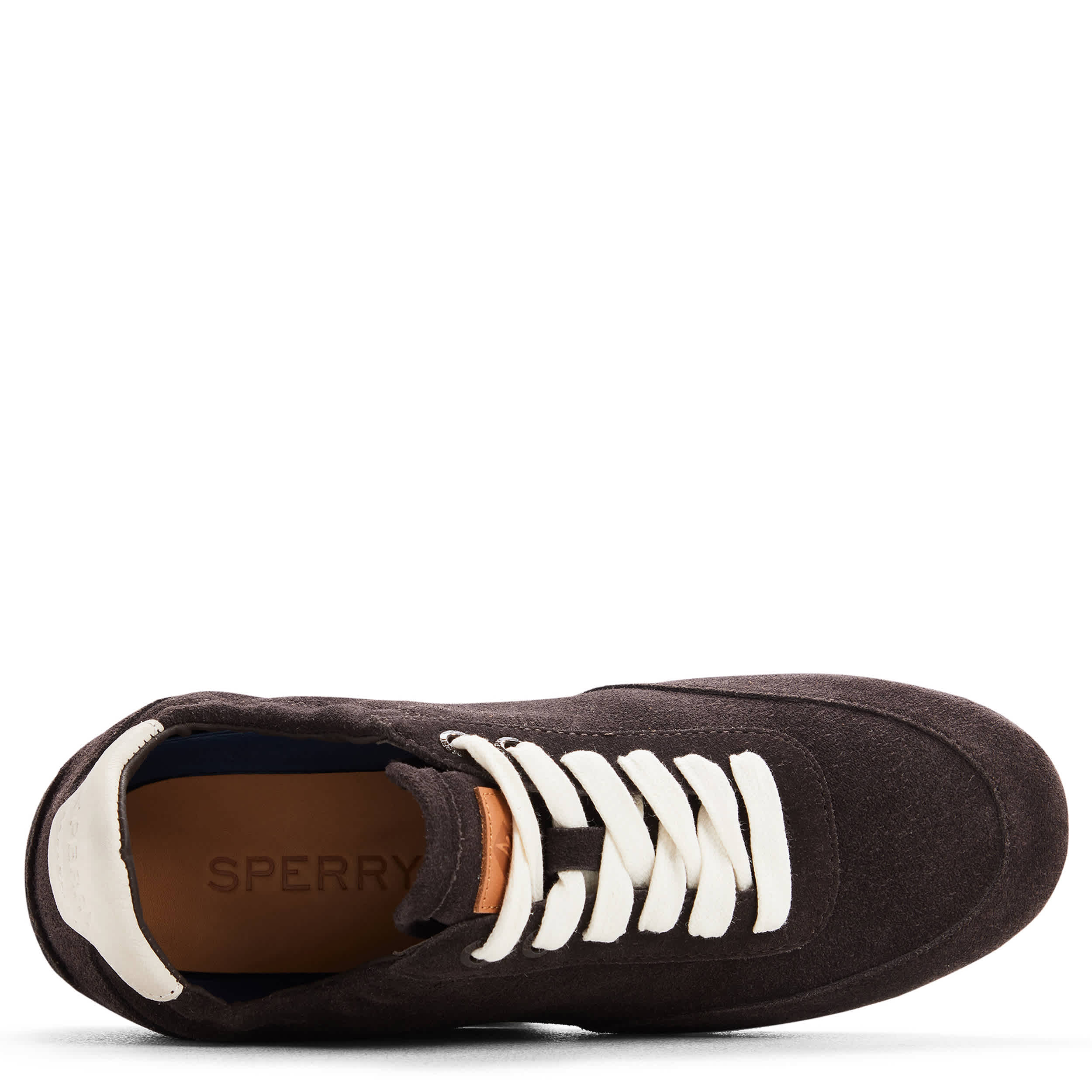 SPERRY-WOMENS SLIMJOGGER SNEAKER-DARK BROWN & 