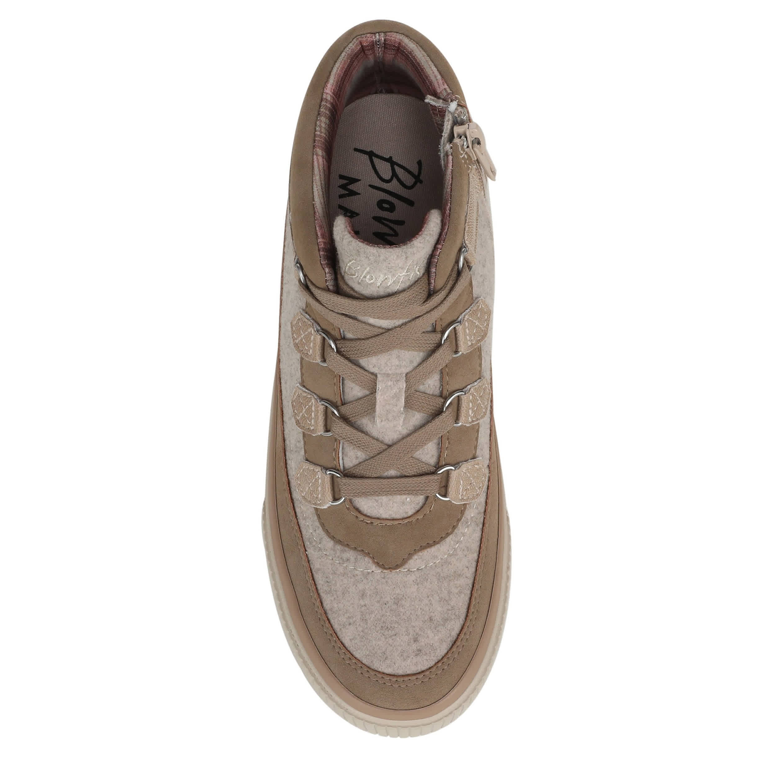 BLOWFISH MALIBU-WOMENS AFFTON SNEAKER-LATTE & WHEAT