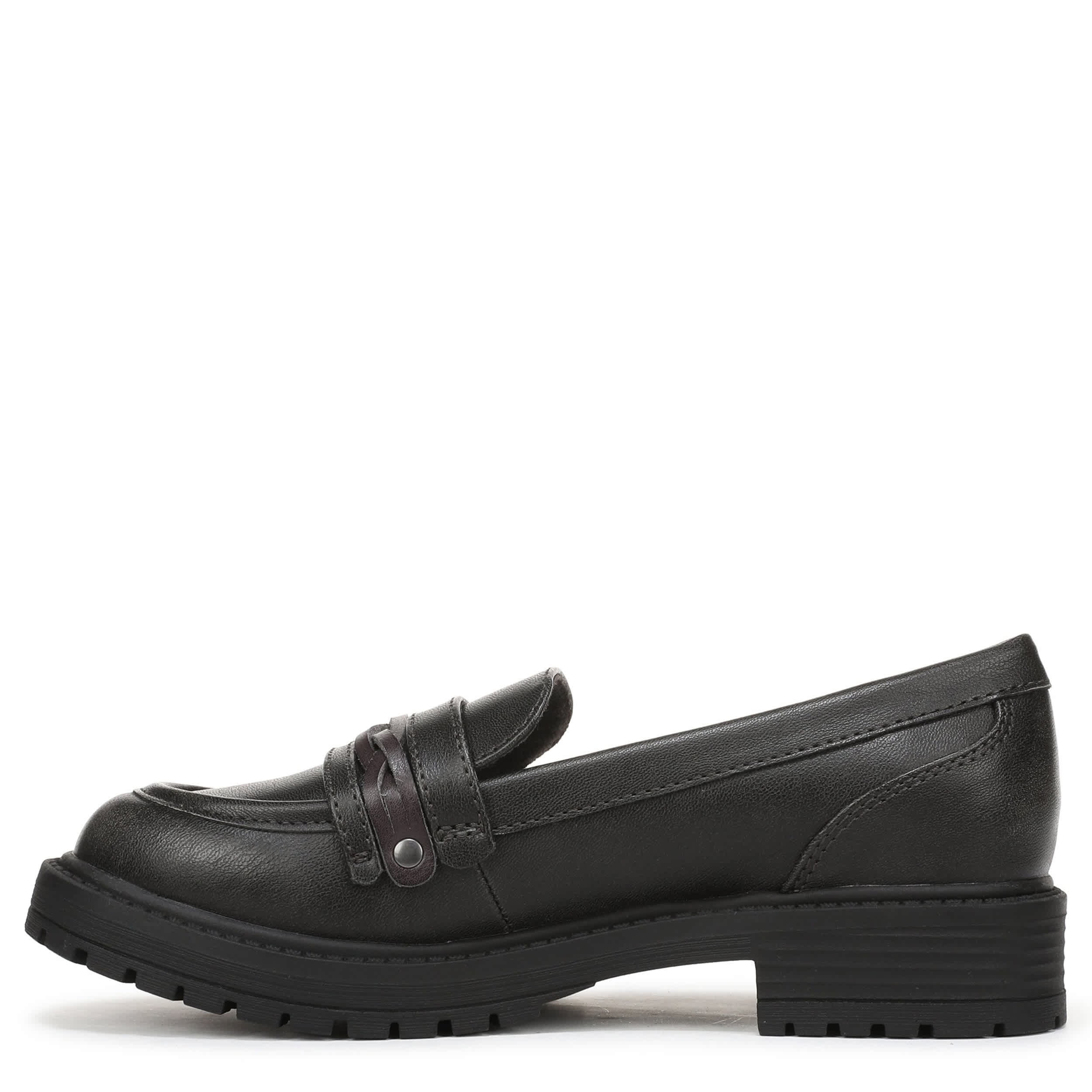 BLOWFISH MALIBU-WOMENS ASHER LOAFER-DARK GREY & 