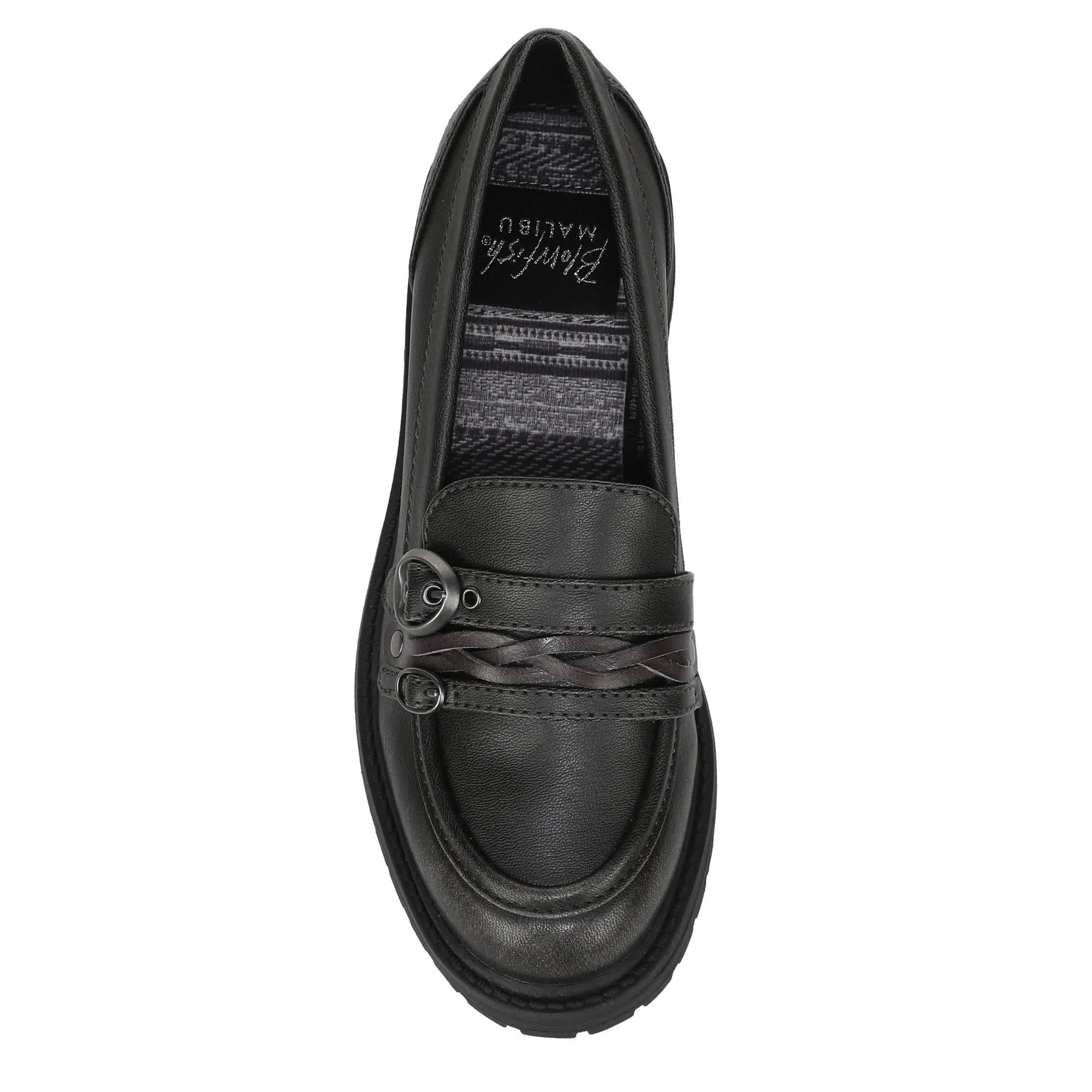 BLOWFISH MALIBU-WOMENS ASHER LOAFER-DARK GREY & 