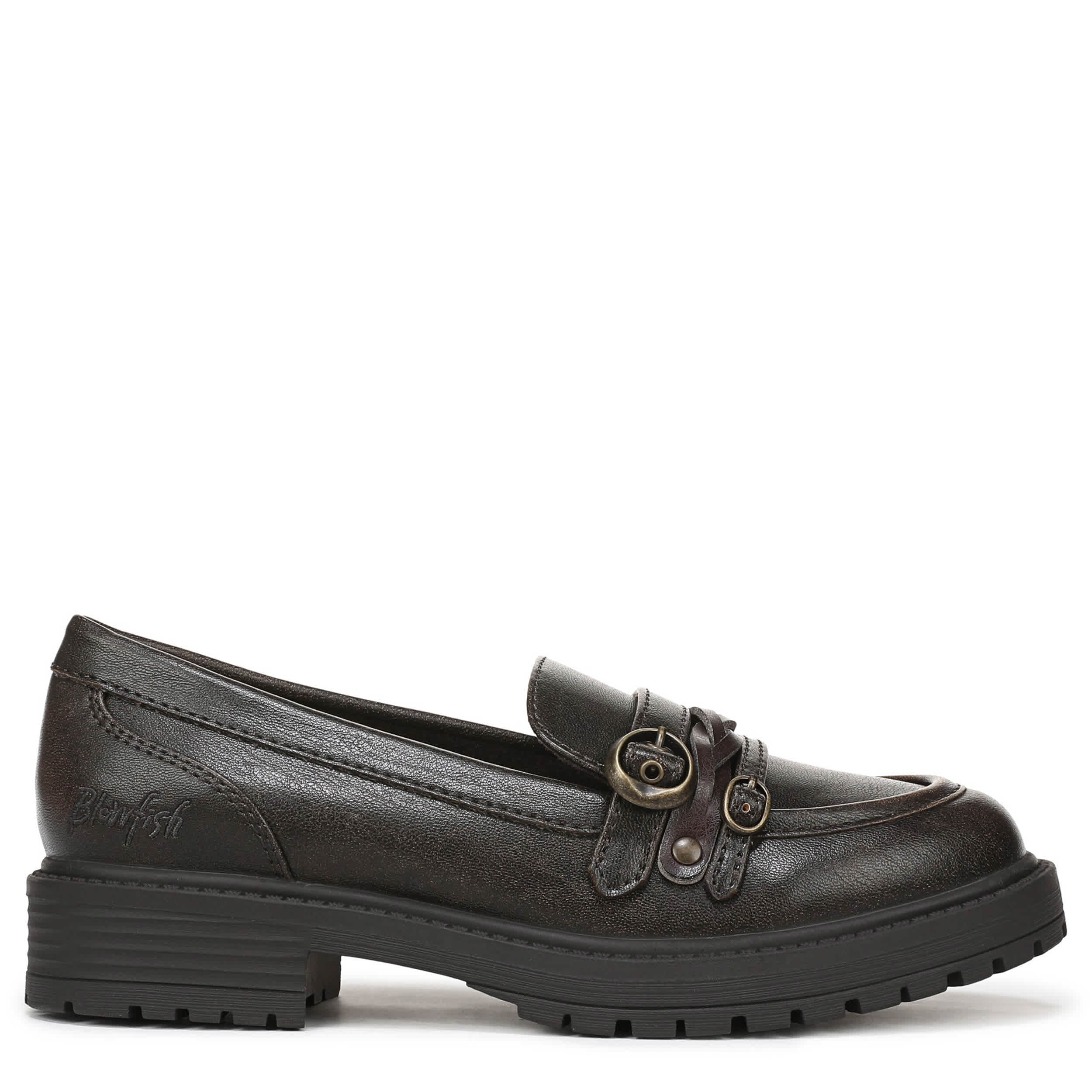 BLOWFISH MALIBU-WOMENS ASHER LOAFER-CHOCOLATE & 