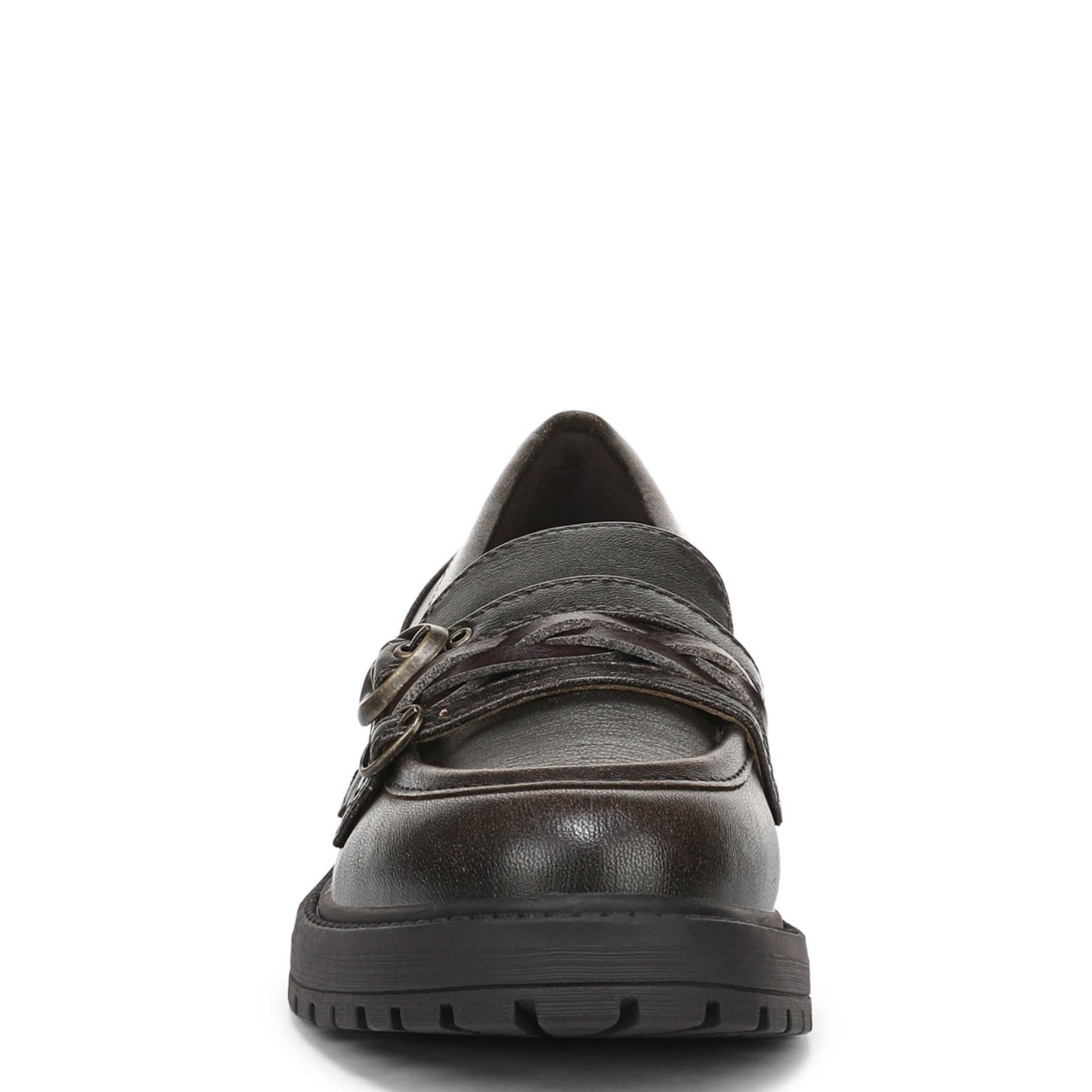BLOWFISH MALIBU-WOMENS ASHER LOAFER-CHOCOLATE & 
