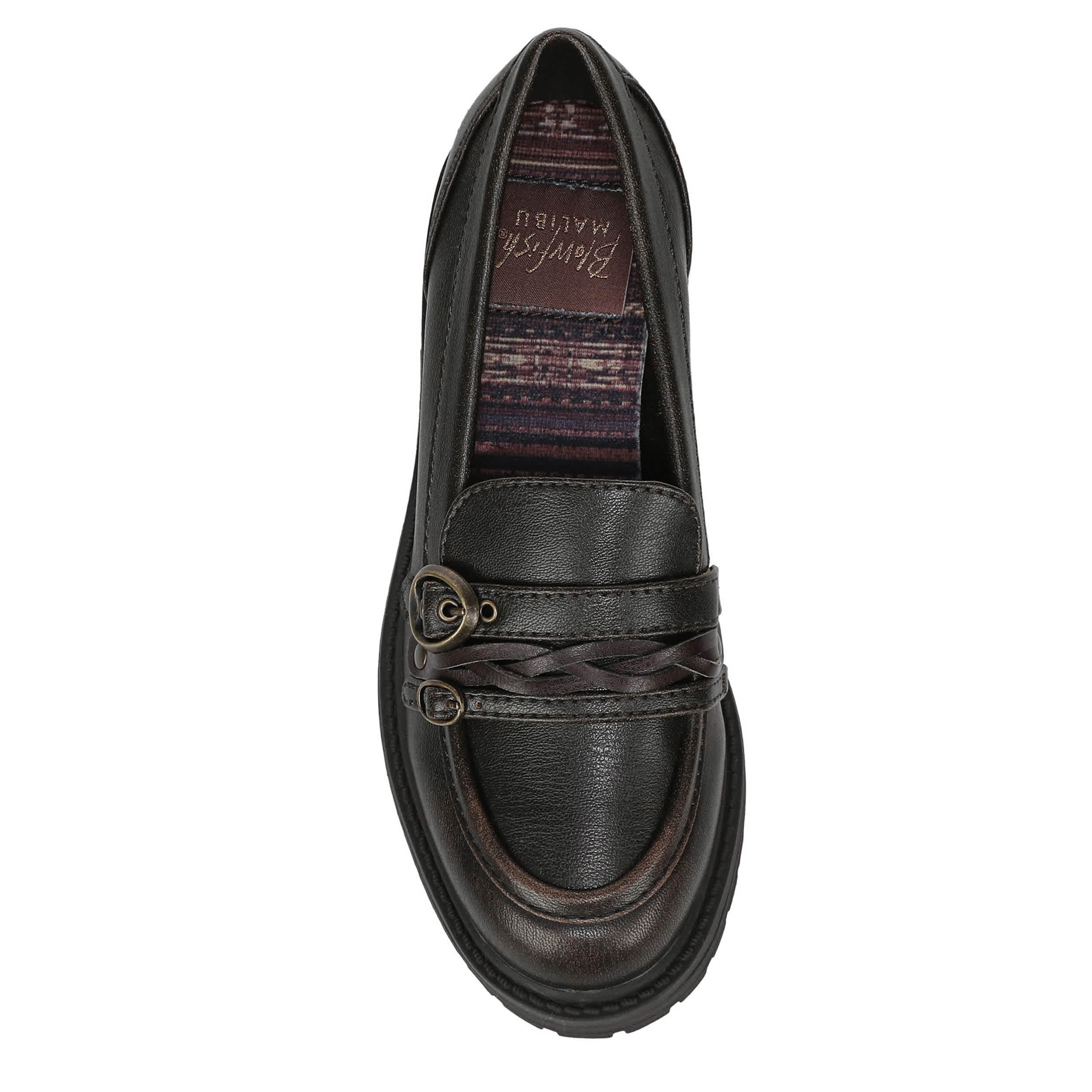 BLOWFISH MALIBU-WOMENS ASHER LOAFER-CHOCOLATE & 