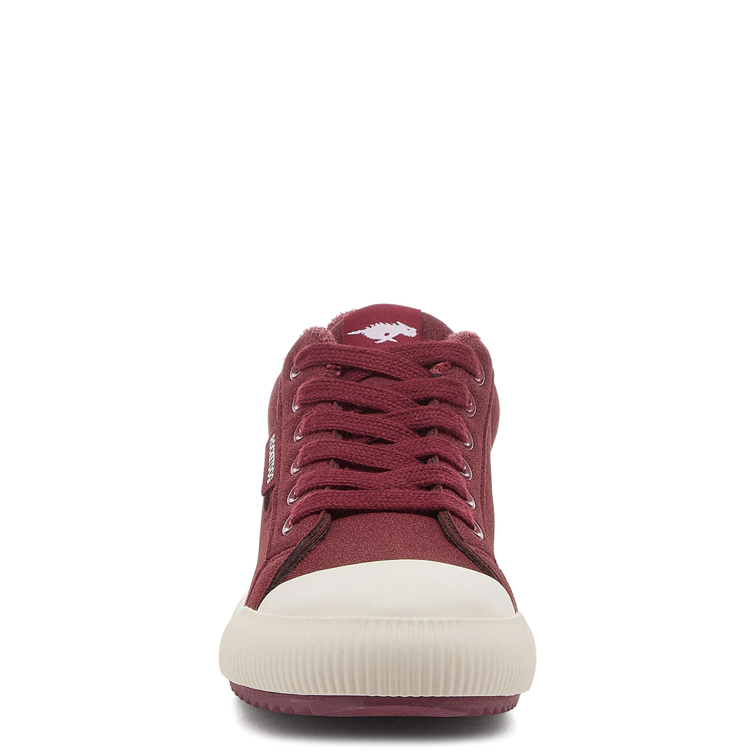 ROCKET DOG-WOMENS CHEERY LOW SNEAKER-BURGUNDY & 