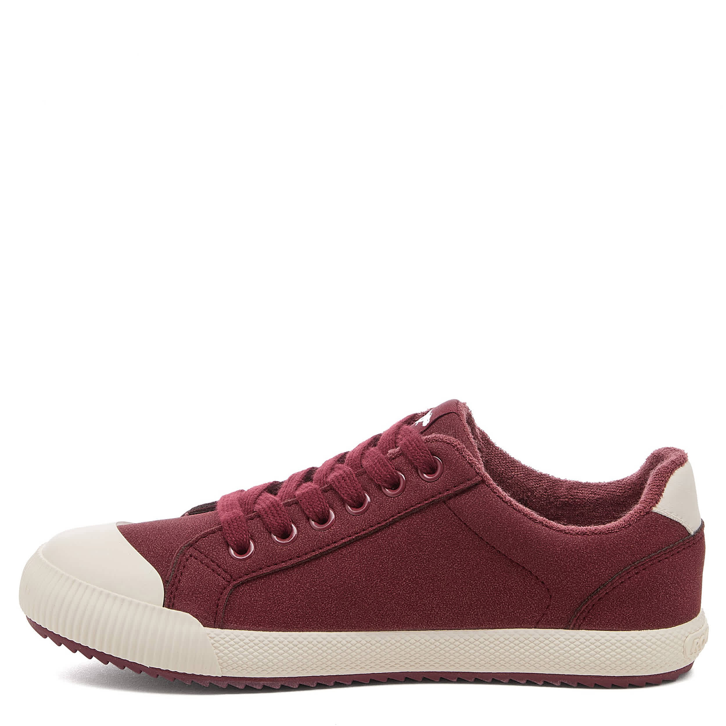 ROCKET DOG-WOMENS CHEERY LOW SNEAKER-BURGUNDY & 