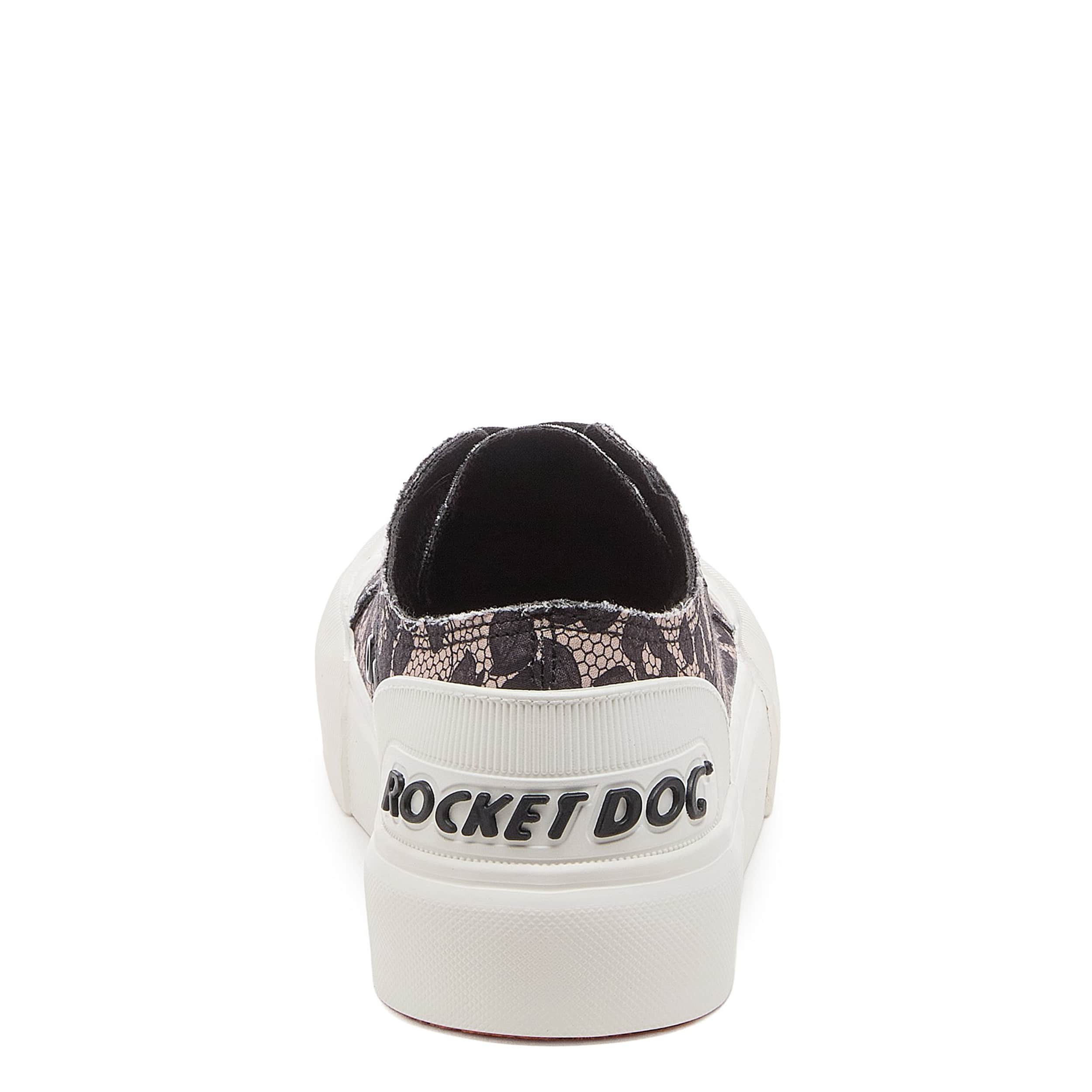 ROCKET DOG-WOMENS JAZZIN PLUS SNEAKER-BLACK & MULTICOLOR