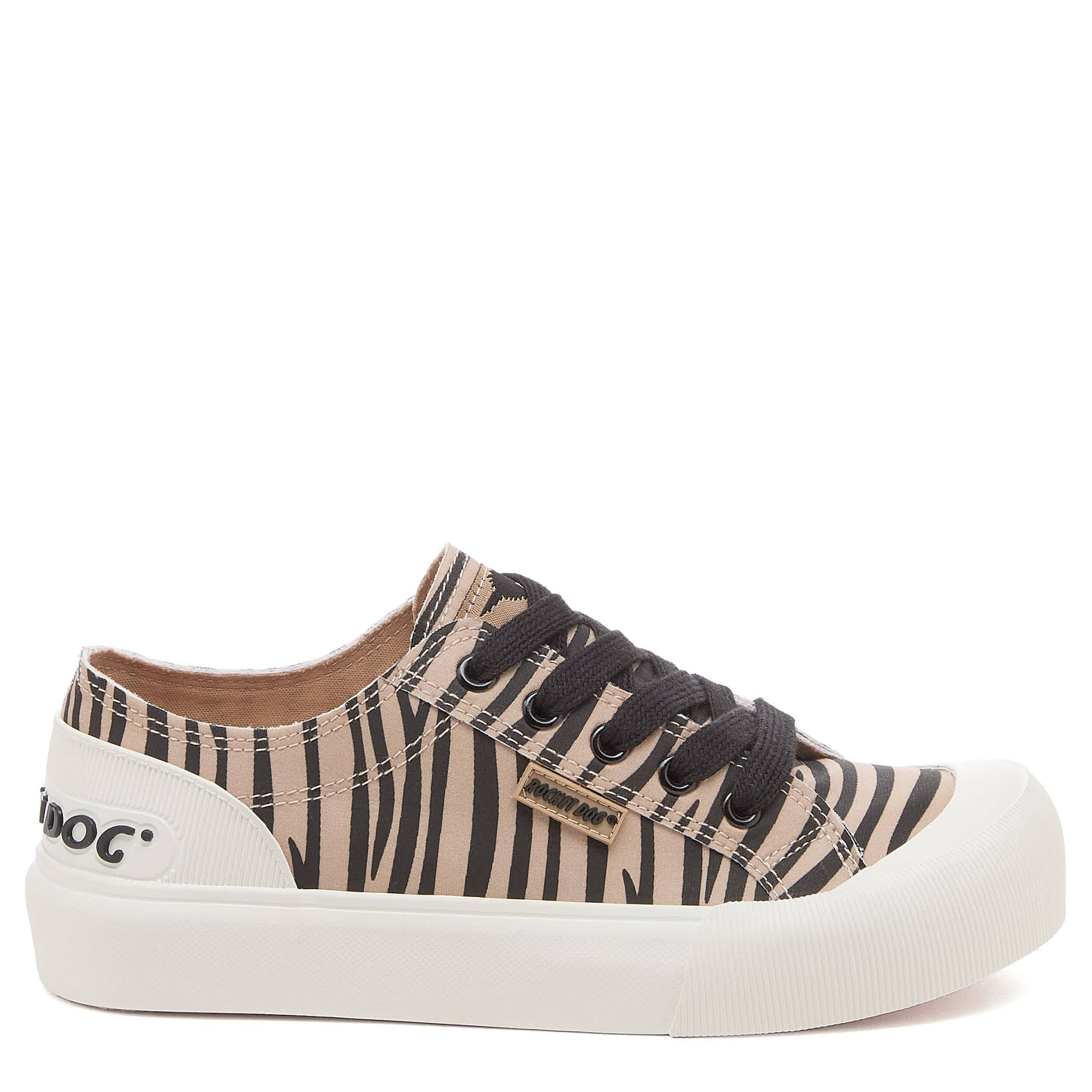 ROCKET DOG-WOMENS JAZZIN PLUS SNEAKER-NATURAL & 