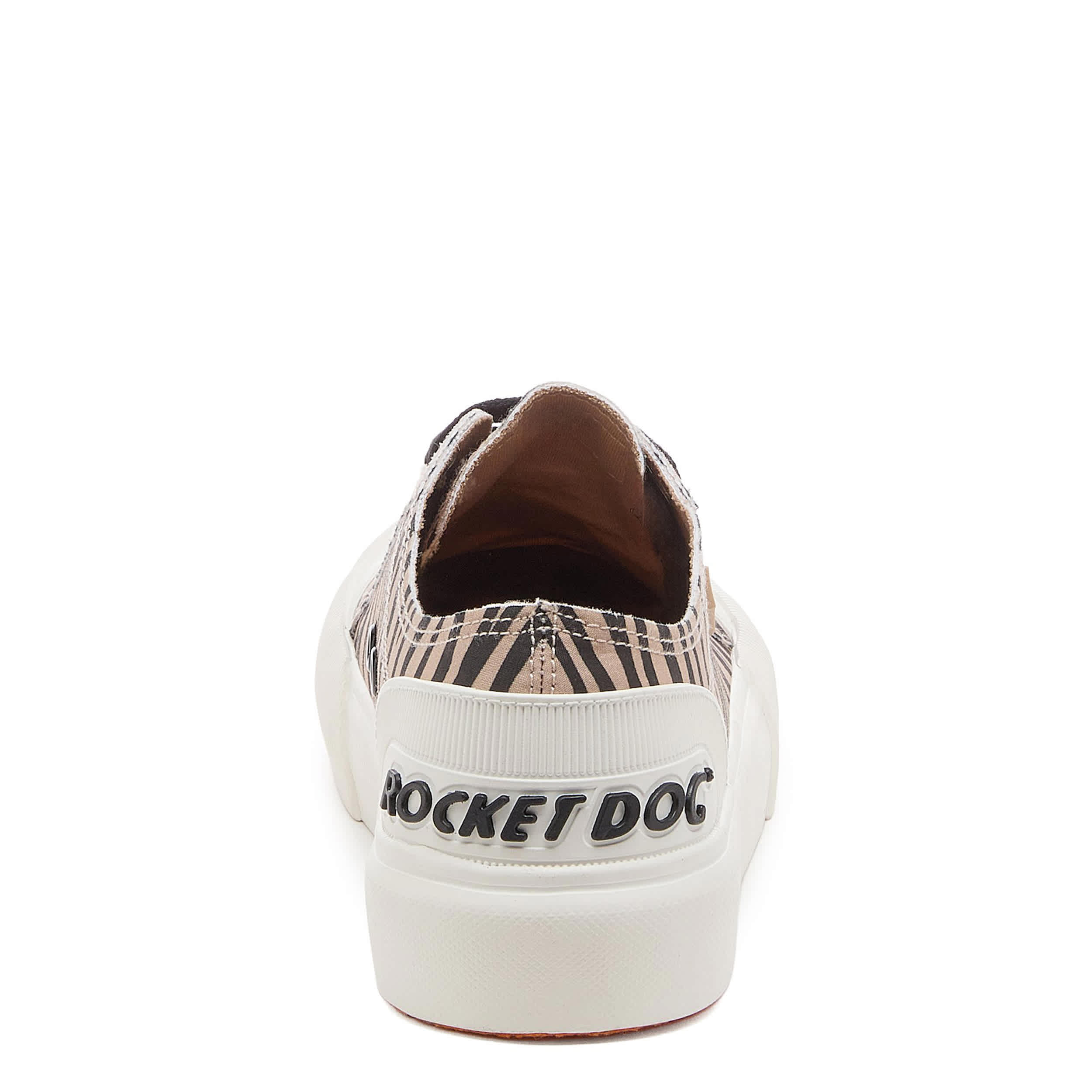 ROCKET DOG-WOMENS JAZZIN PLUS SNEAKER-NATURAL & 