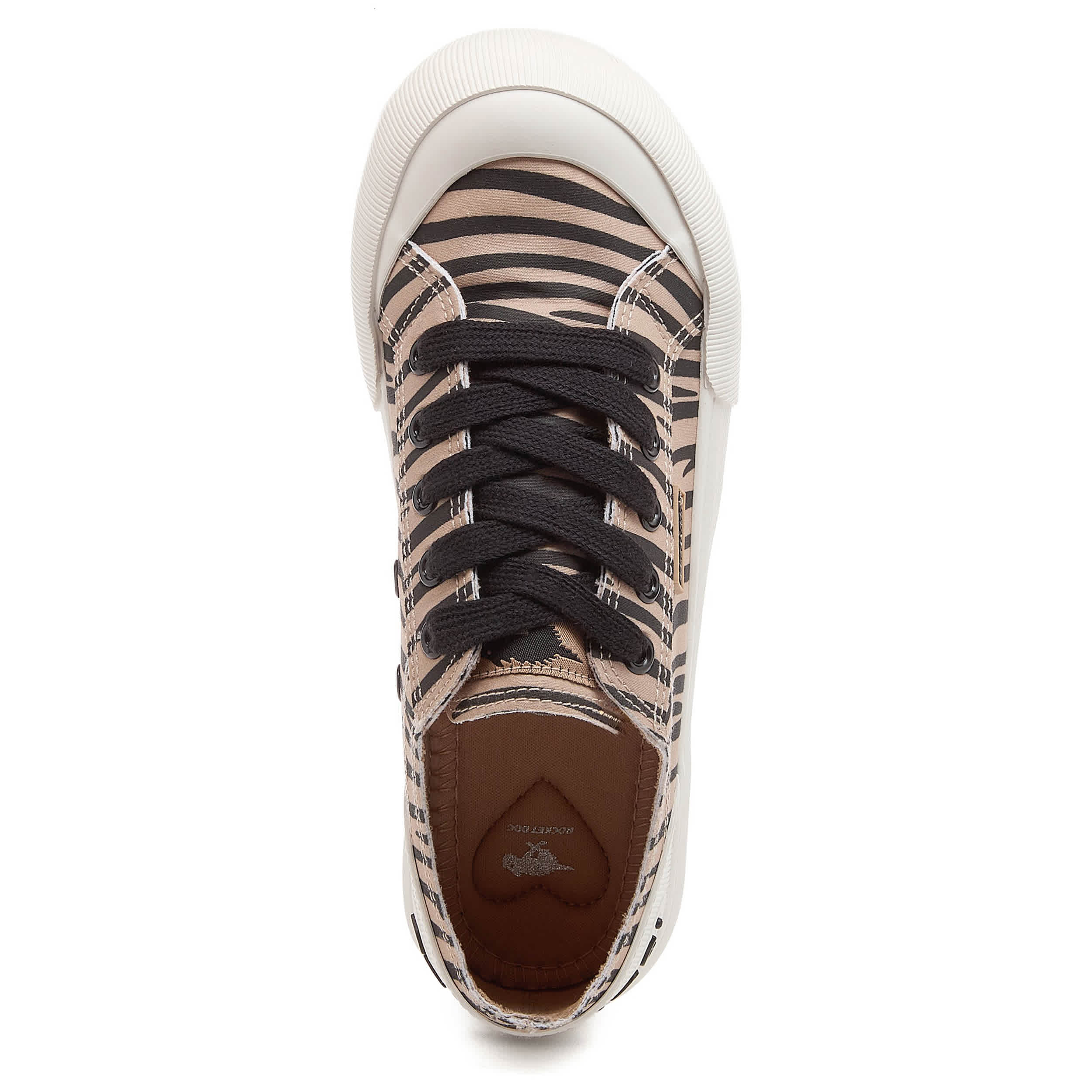 ROCKET DOG-WOMENS JAZZIN PLUS SNEAKER-NATURAL & 