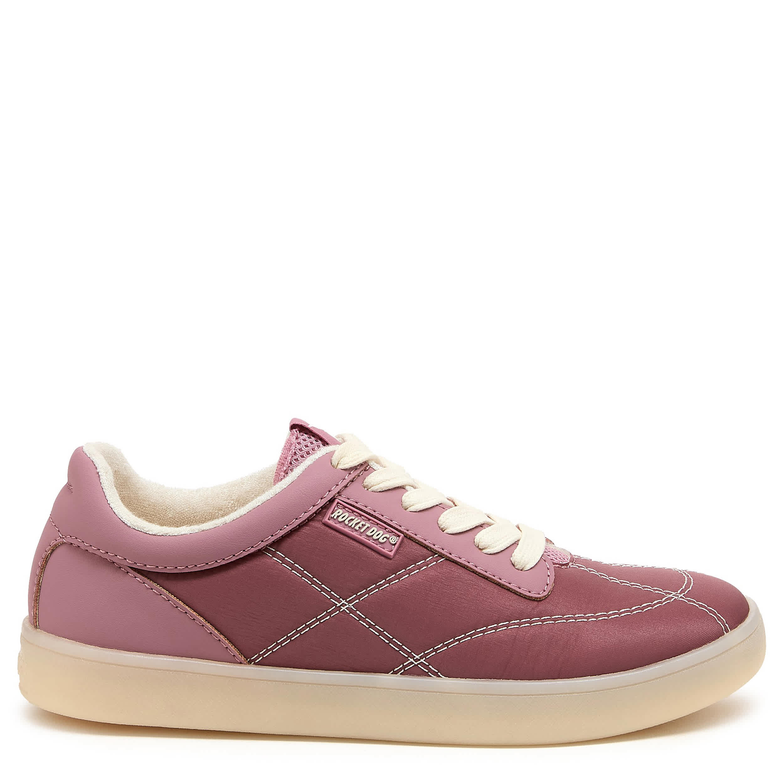 ROCKET DOG-WOMENS KITTY SNEAKER-PALE PINK & 