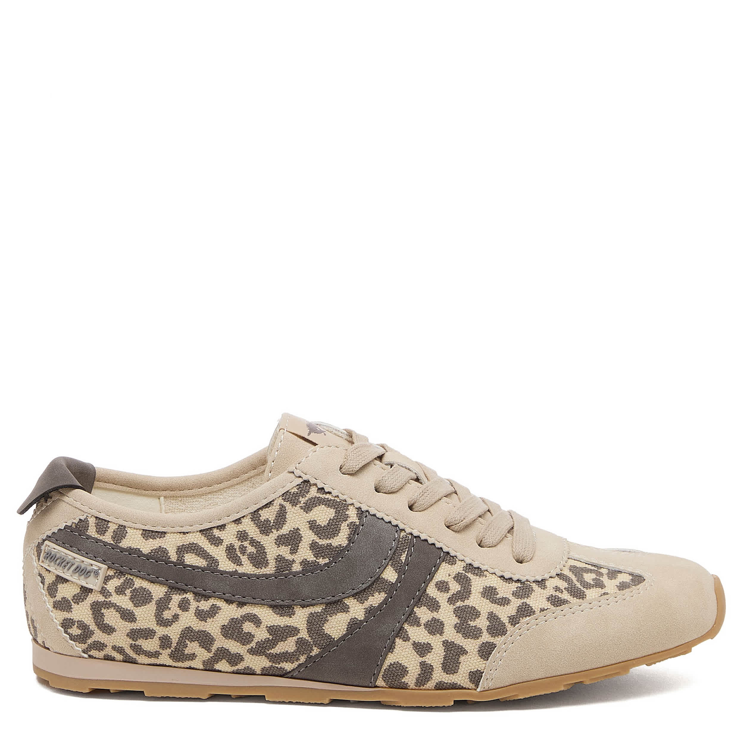 ROCKET DOG-WOMENS DESTIN SNEAKER-NATURAL & LEOPARD