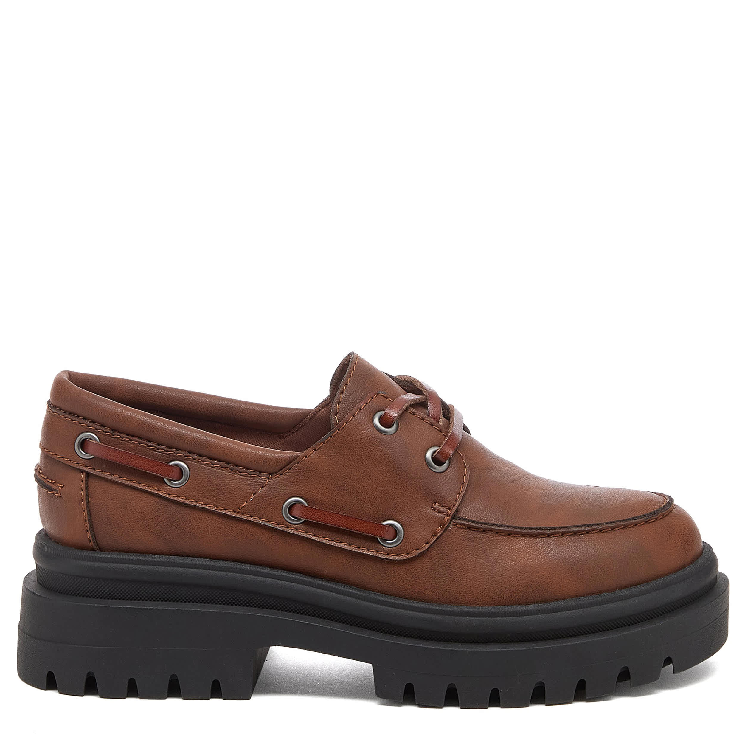 ROCKET DOG-WOMENS DEAN LOAFER-BROWN & 