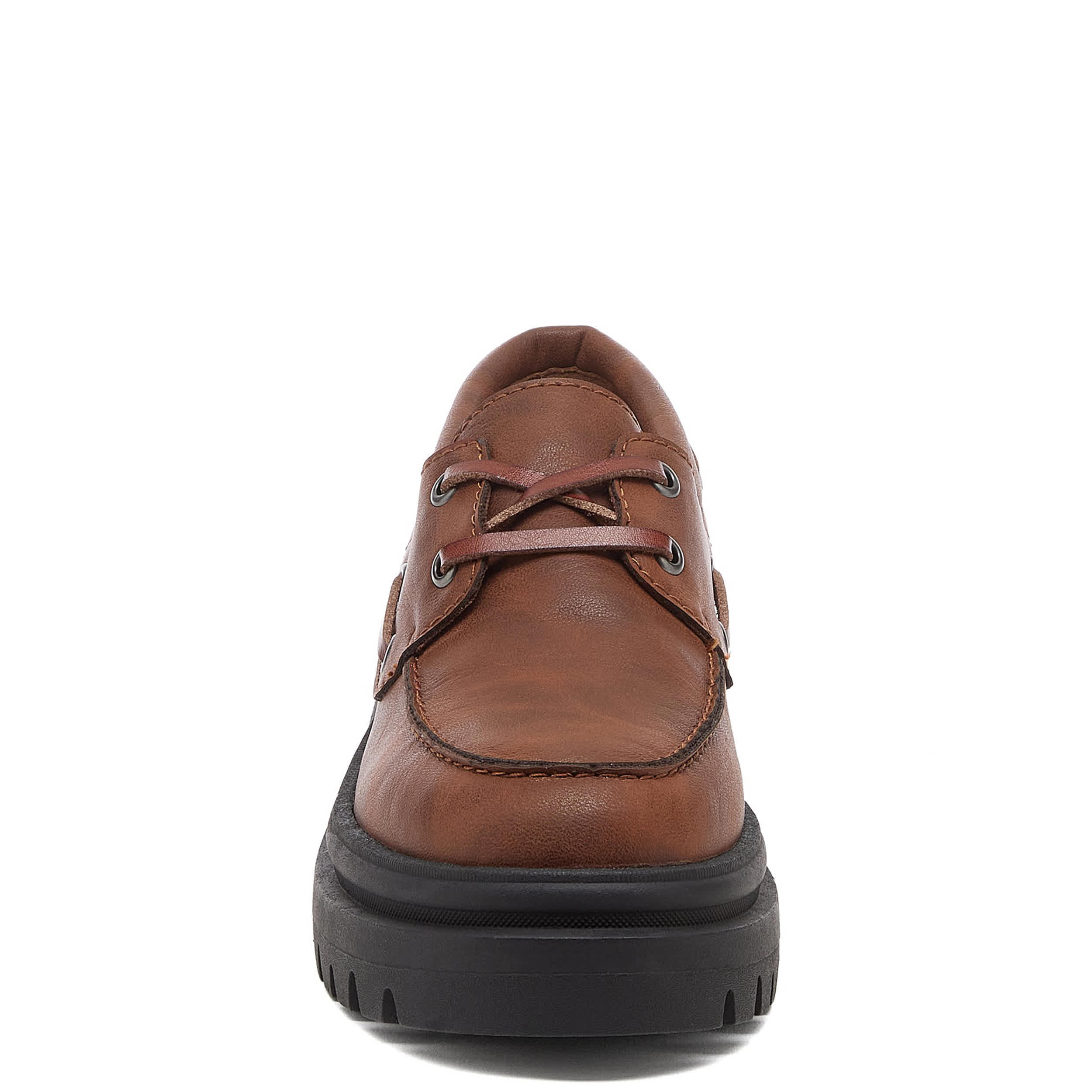 ROCKET DOG-WOMENS DEAN LOAFER-BROWN & 