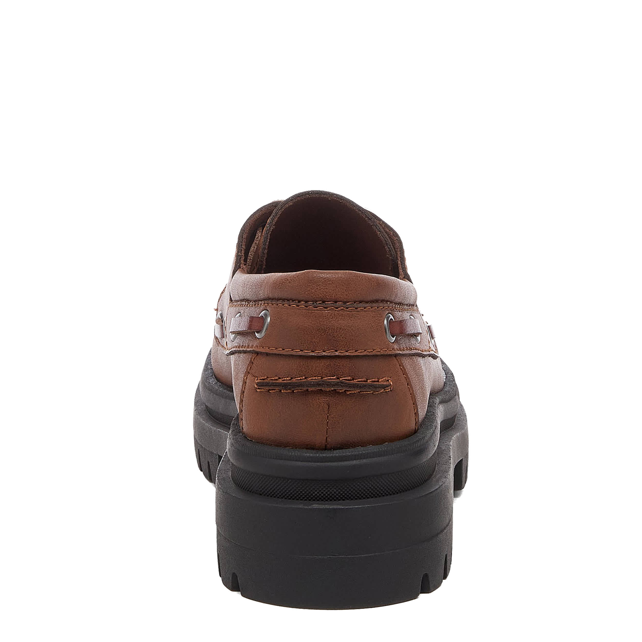 ROCKET DOG-WOMENS DEAN LOAFER-BROWN & 