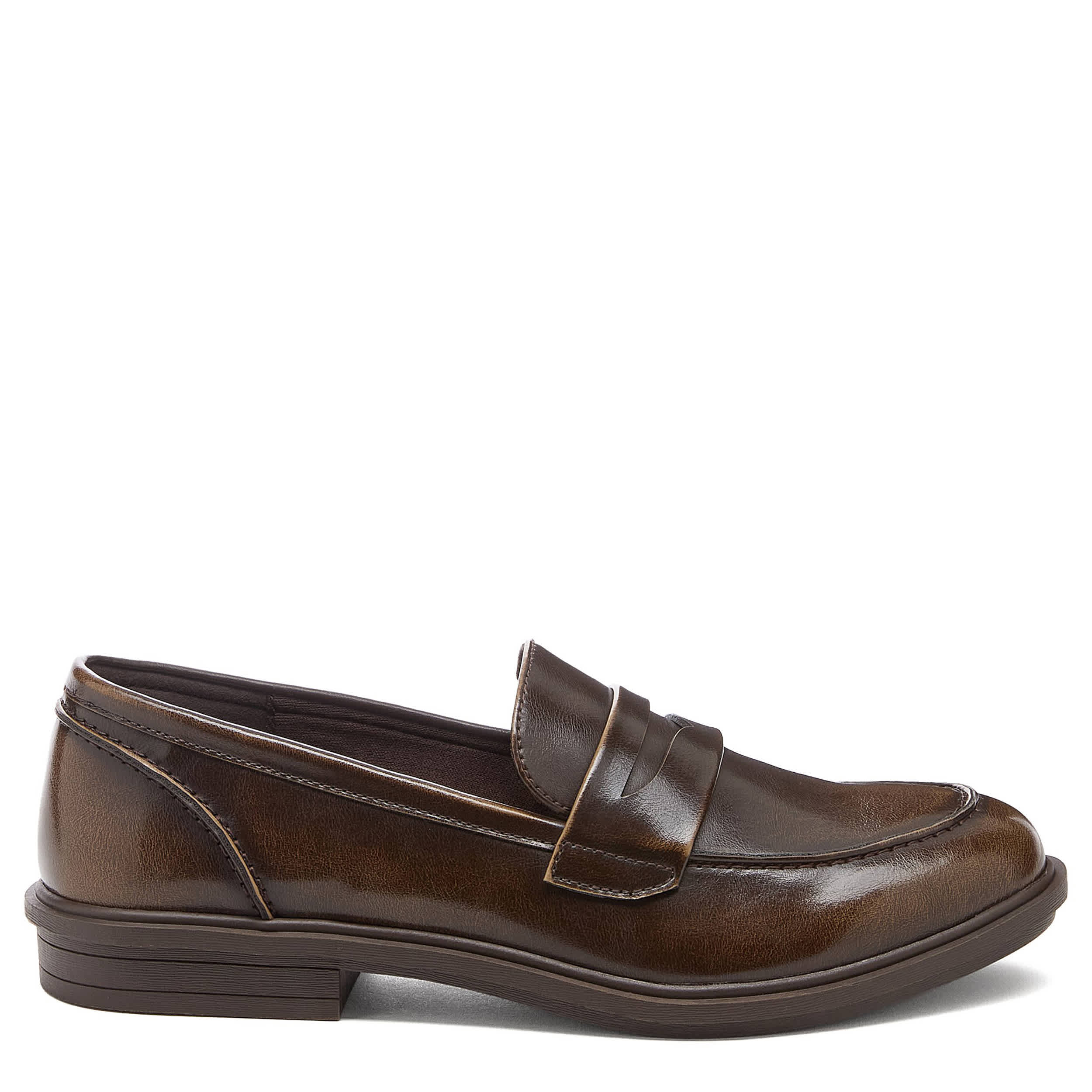 ROCKET DOG-WOMENS GABBY LOAFER-BROWN & 