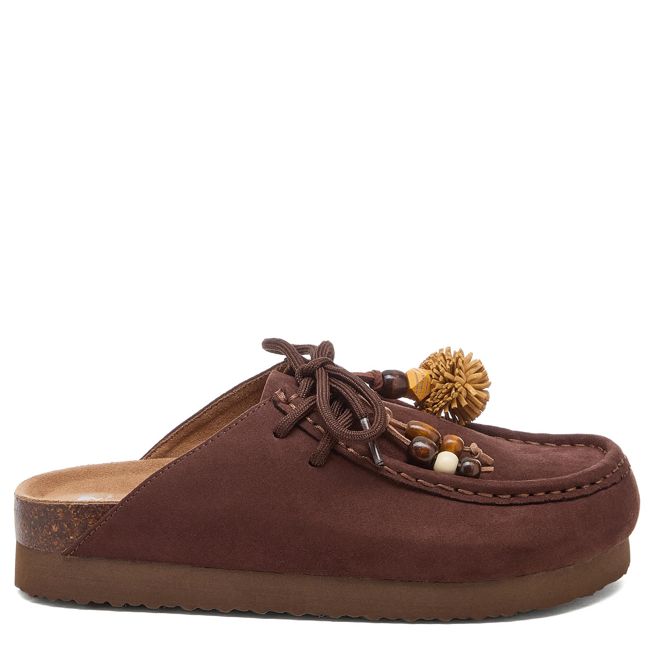 ROCKET DOG-WOMENS ARDEN CLOG-DARK BROWN & 