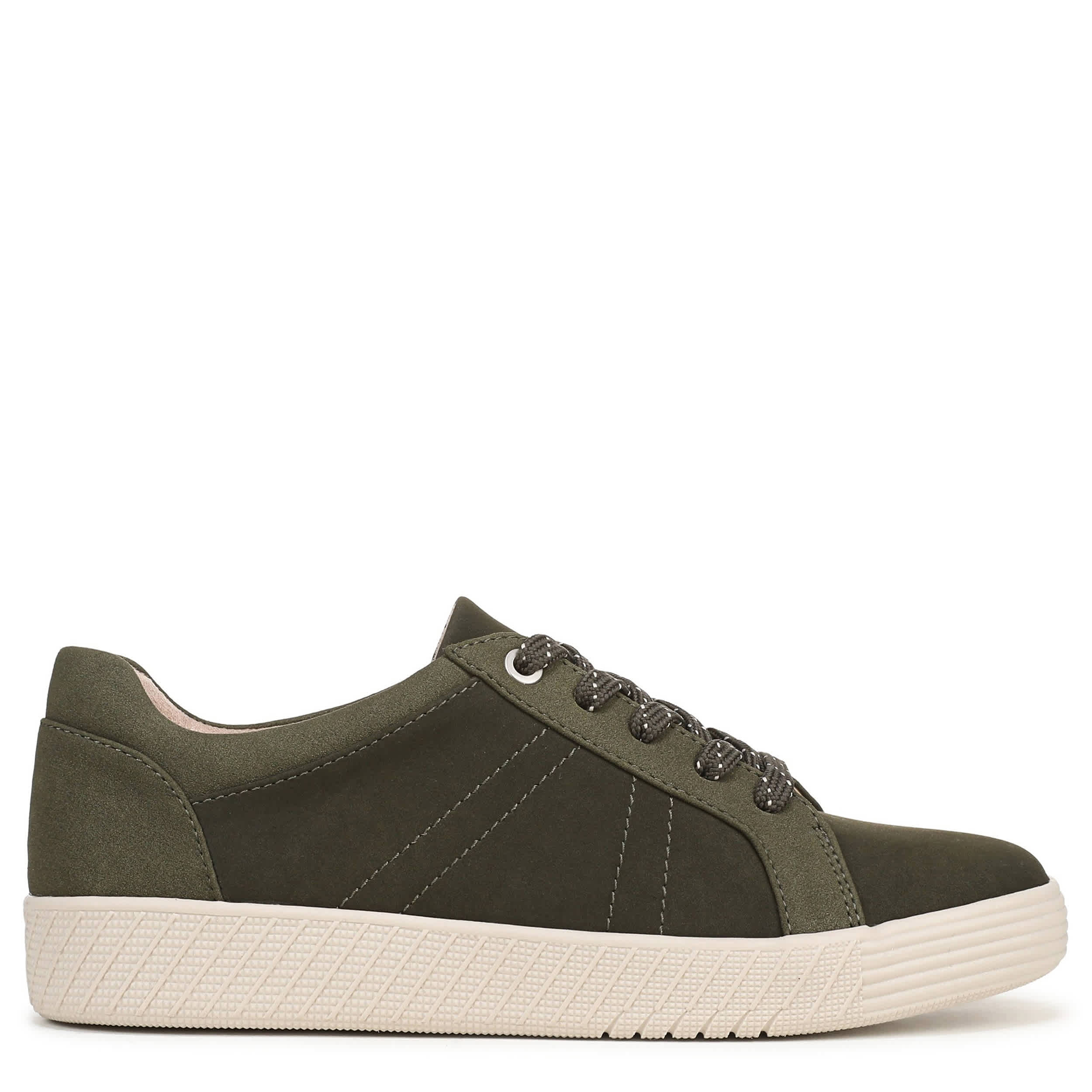 NATURAL SOUL BY NATURALIZER-WOMENS NEELA SNEAKER-OLIVE & 