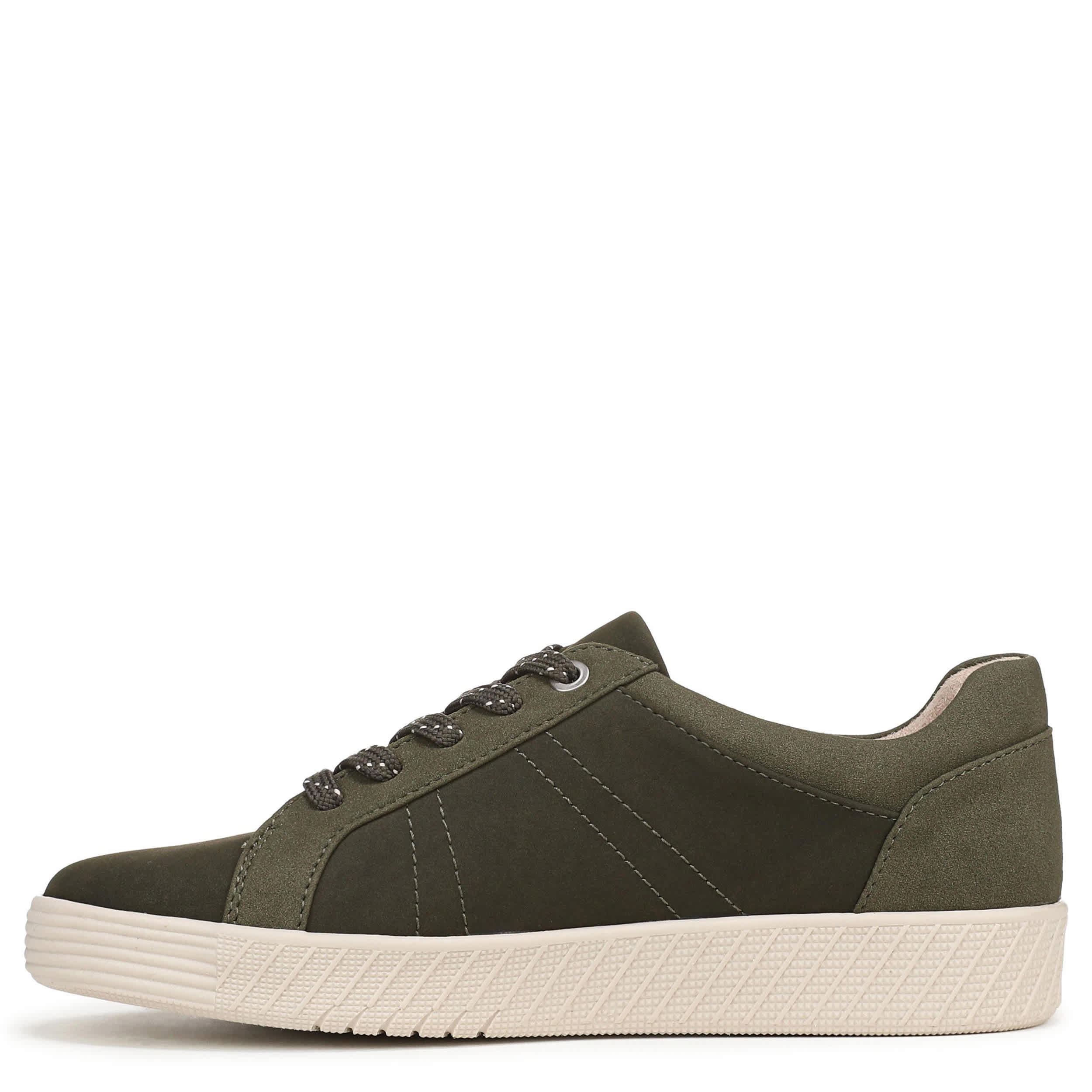 NATURAL SOUL BY NATURALIZER-WOMENS NEELA SNEAKER-OLIVE & 