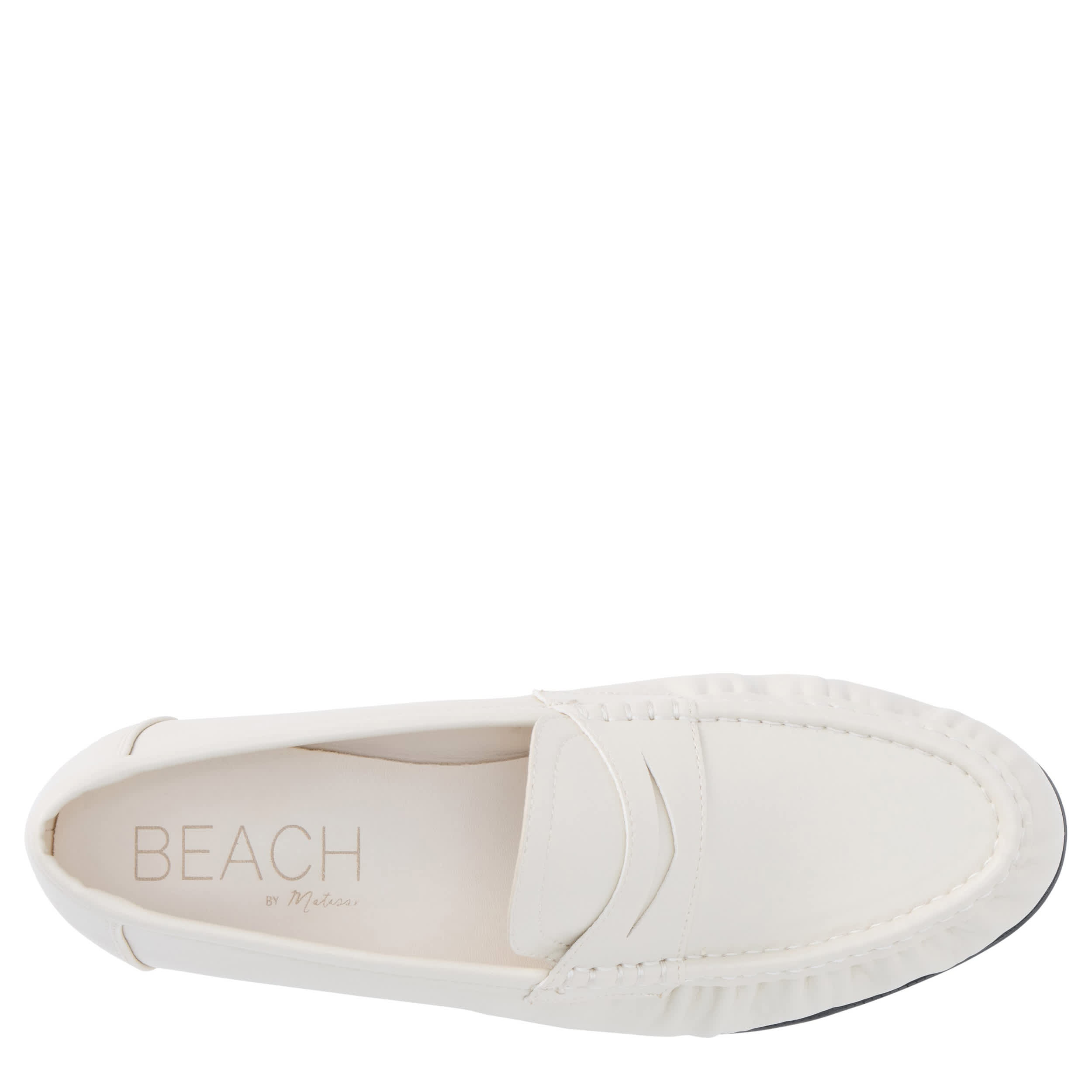 BEACH-WOMENS CARLTON LOAFER-IVORY & 