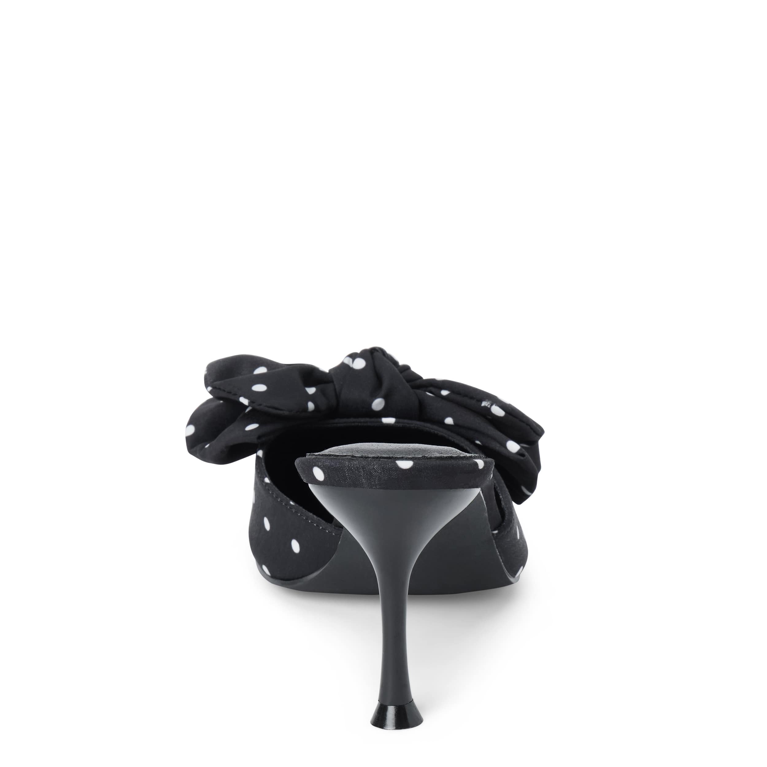 BEACH-WOMENS GOLDIE PUMP-BLACK & WHITE
