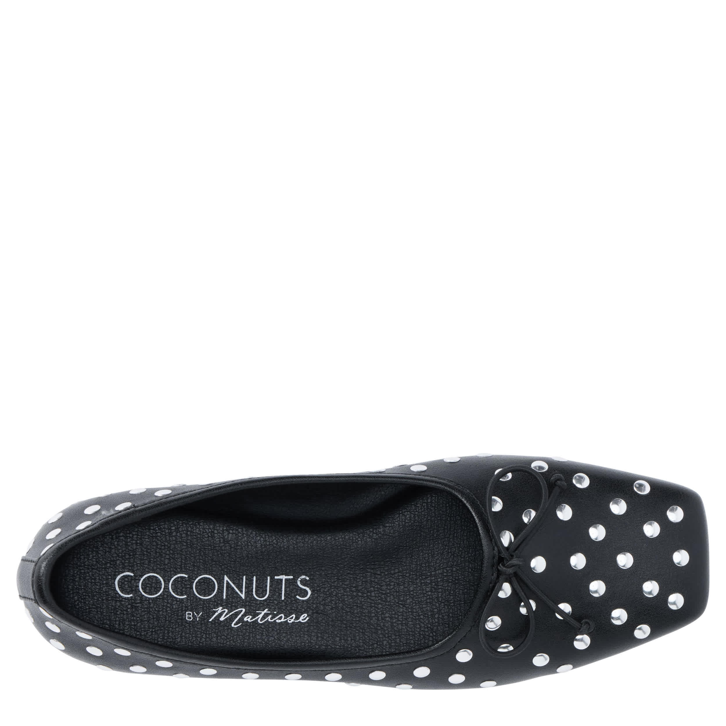 COCONUTS-WOMENS EASTON FLAT-BLACK & 