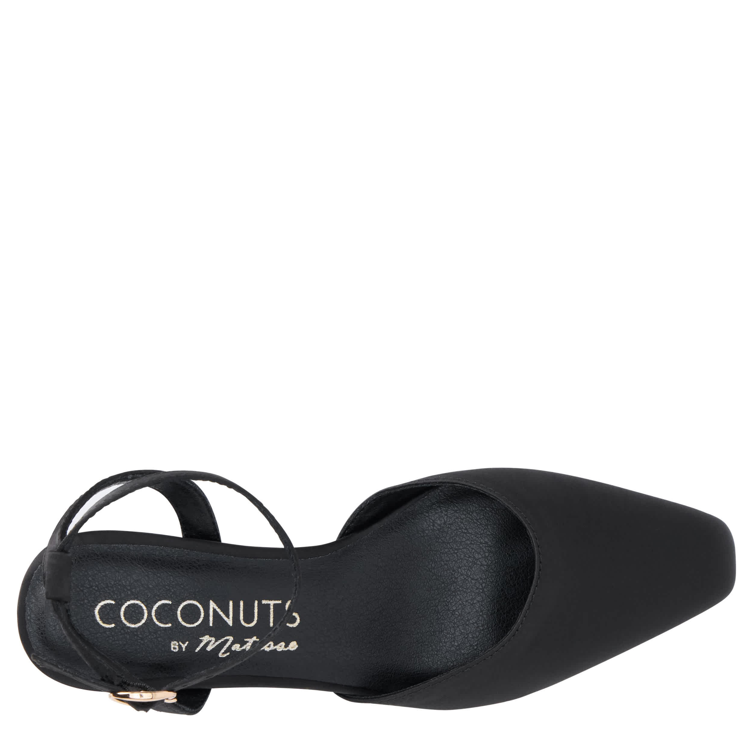 COCONUTS-WOMENS FINN PUMP-BLACK & 
