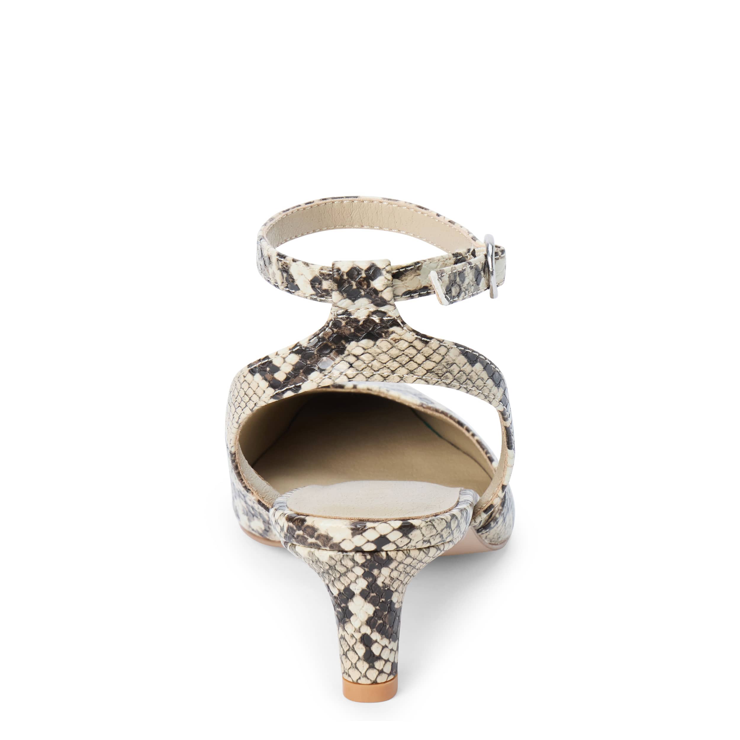 COCONUTS-WOMENS FINN PUMP-NATURAL & SNAKE