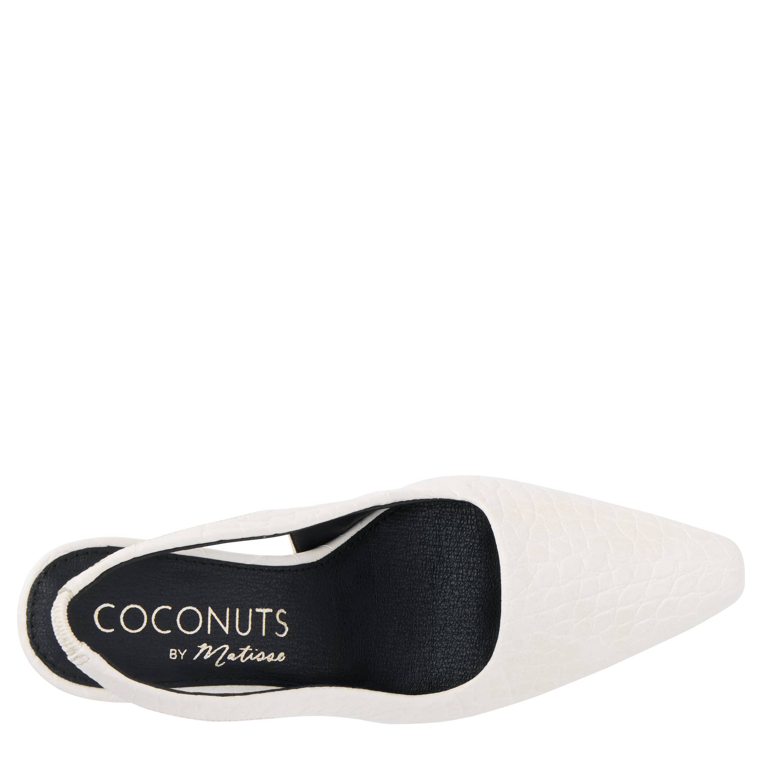 COCONUTS-WOMENS JACOB PUMP-BONE & 