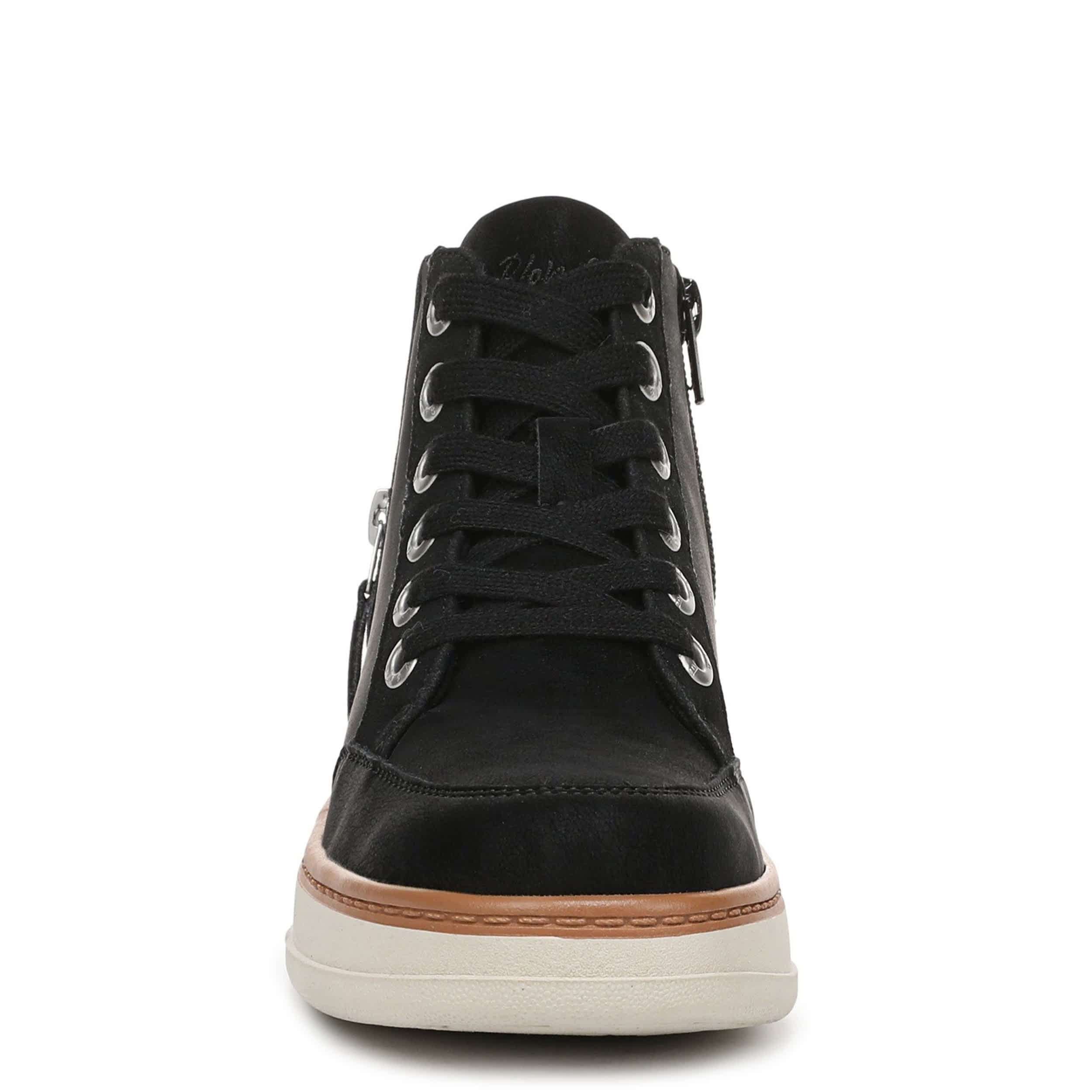 BLOWFISH MALIBU-WOMENS CAMDEN 2 SNEAKER-BLACK & 