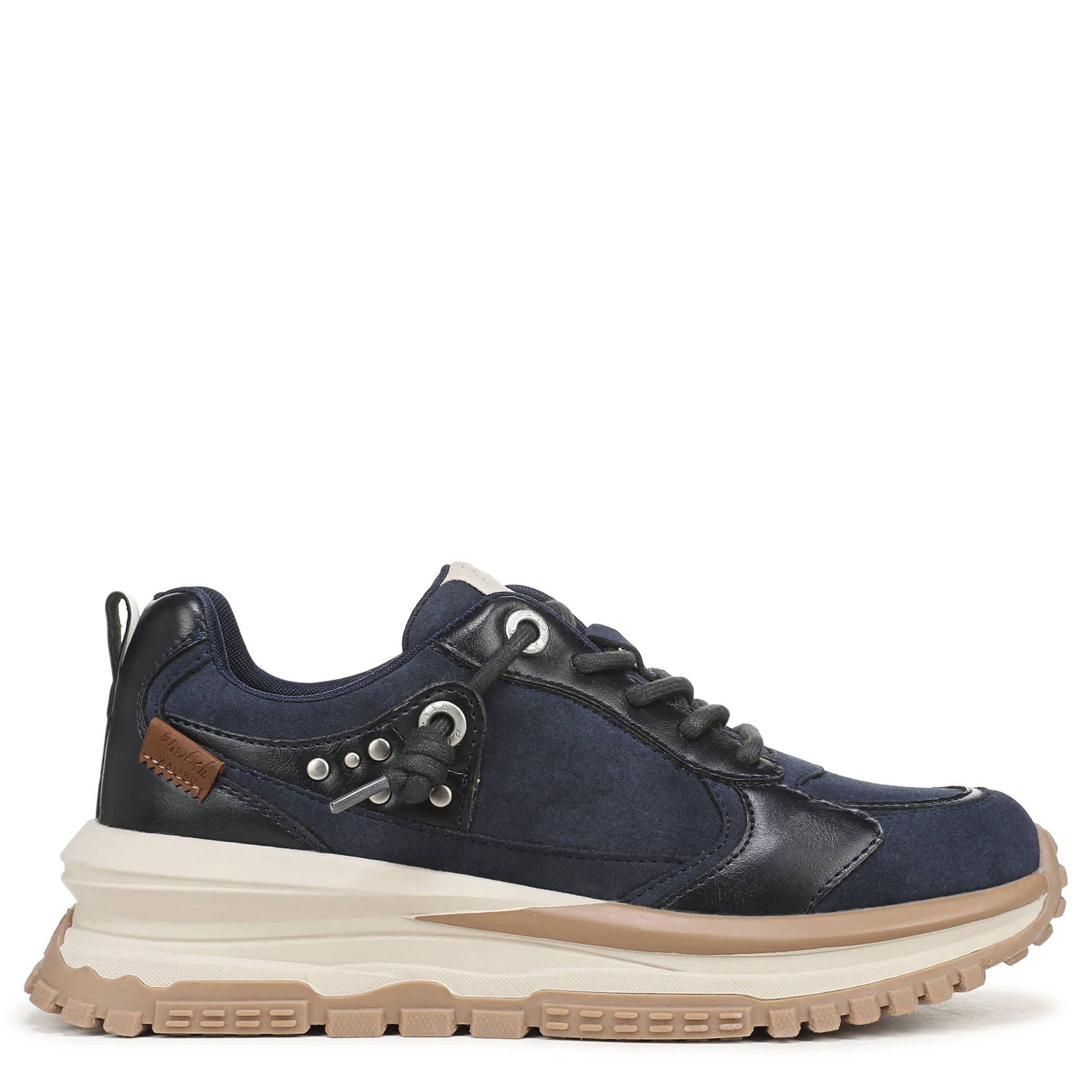 BLOWFISH MALIBU-WOMENS LEOTINA 2 SLIP ON SNEAKER-NAVY & 