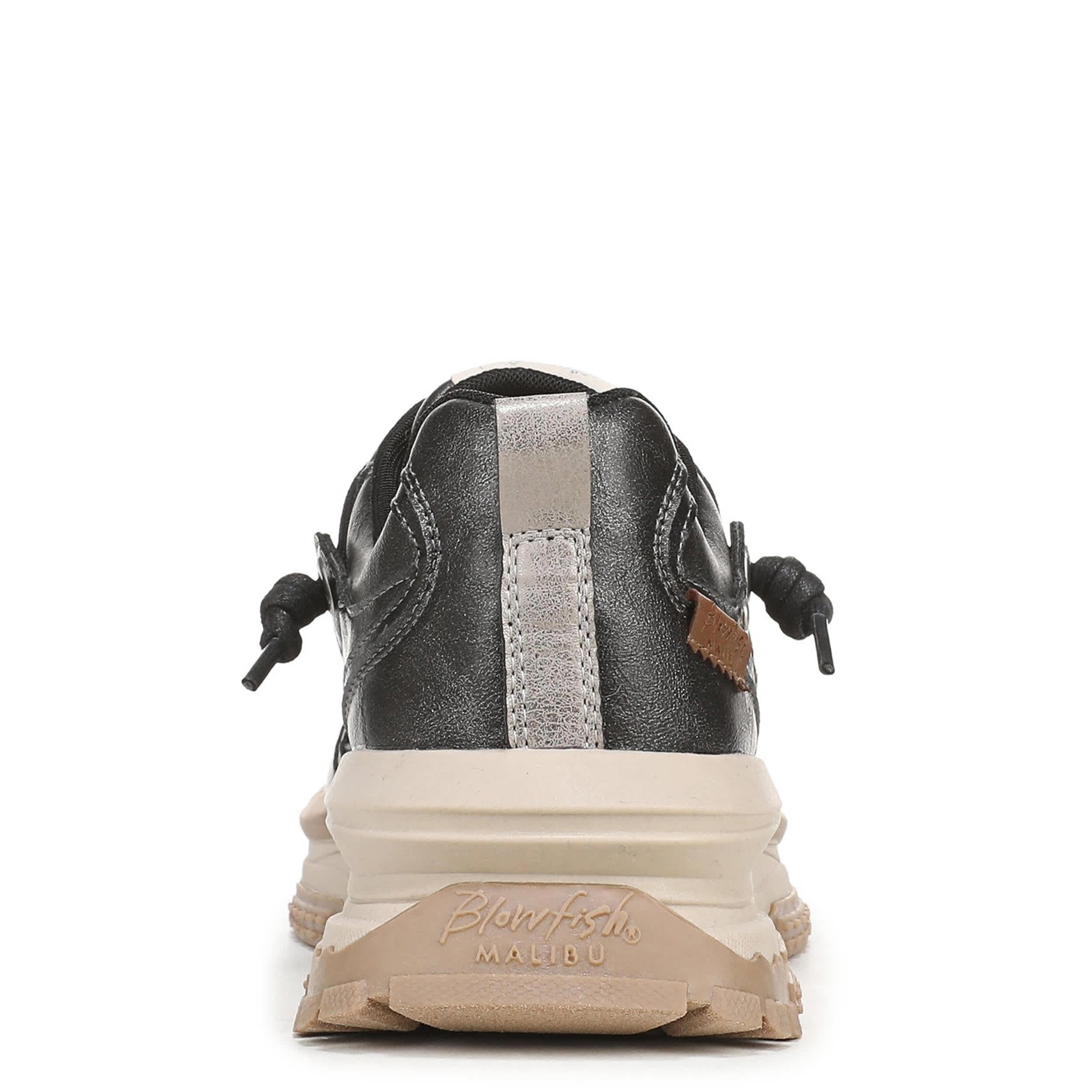 BLOWFISH MALIBU-WOMENS LEOTINA 2 SLIP ON SNEAKER-GREY & 