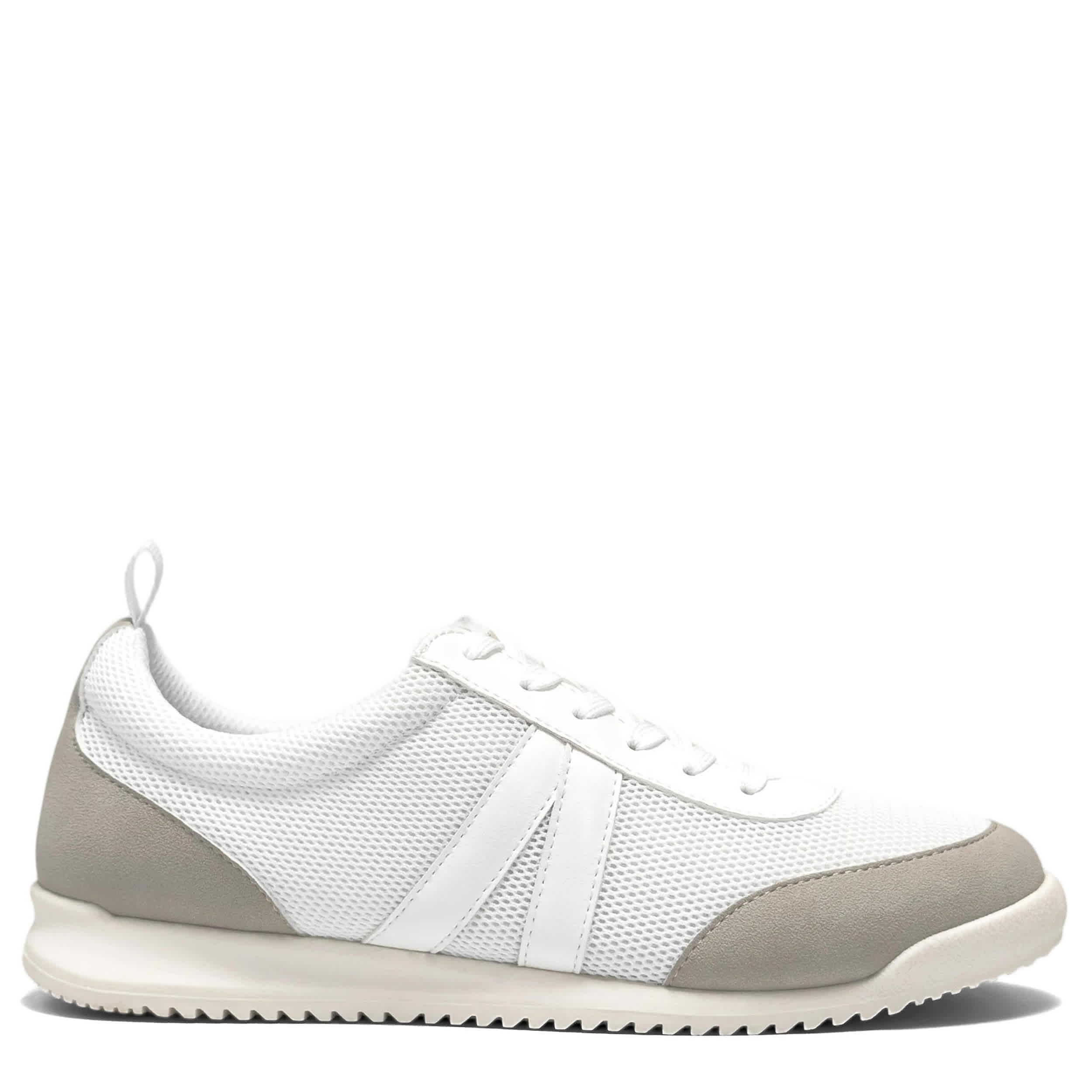 AEROSOLES-WOMENS PIXIE SNEAKER-WHITE & STONE