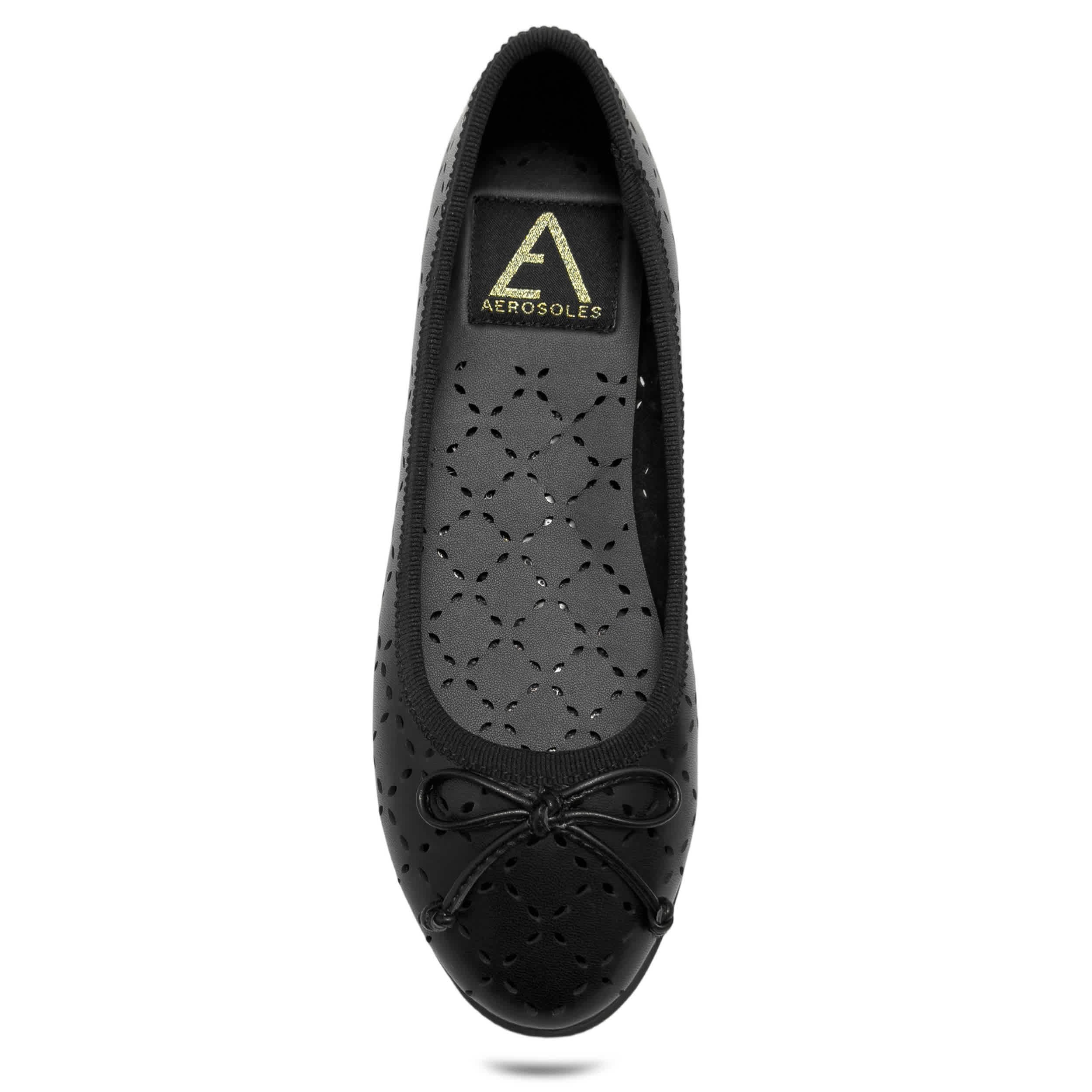 AEROSOLES-WOMENS BEYLA FLAT-BLACK & 