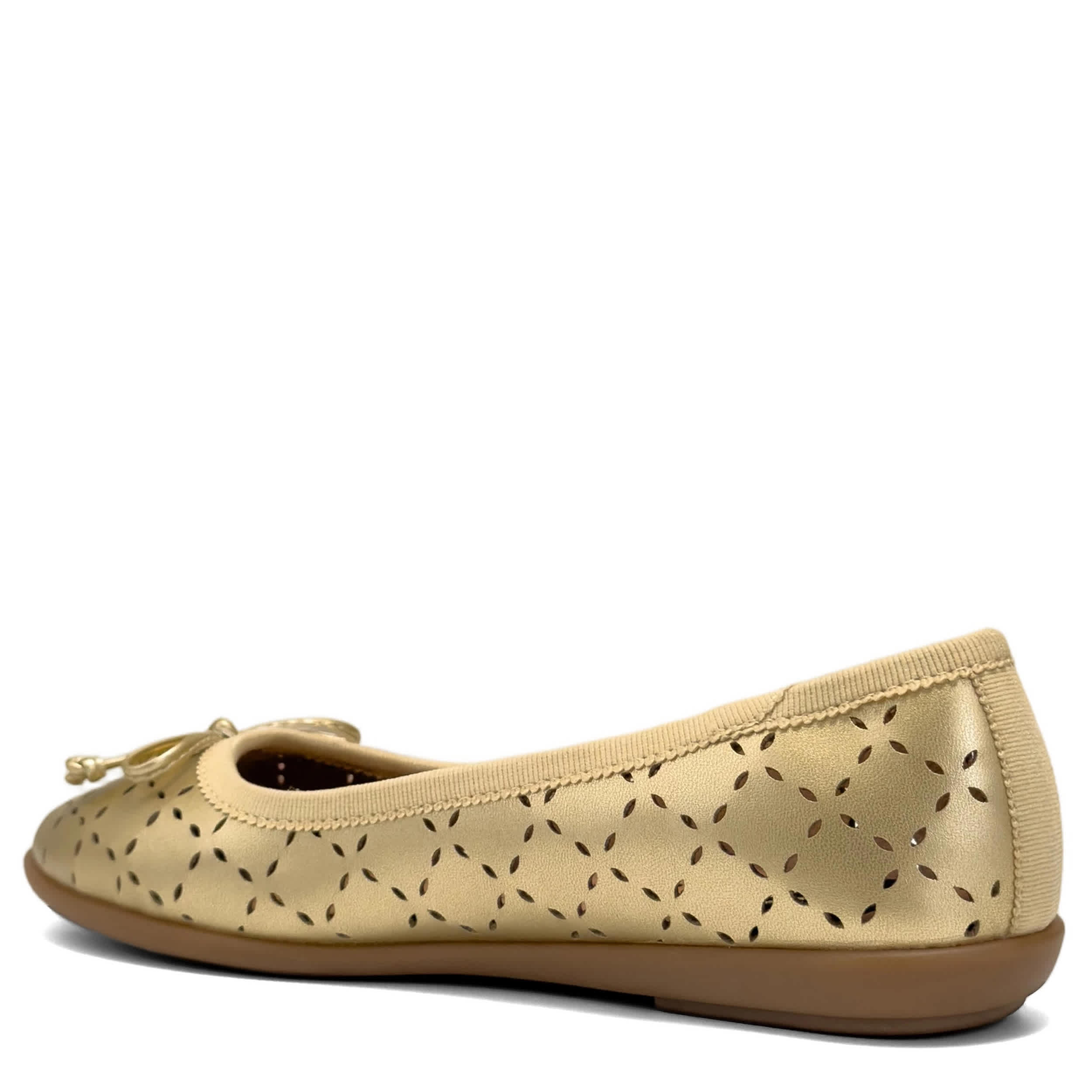 AEROSOLES-WOMENS BEYLA FLAT-GOLD & 