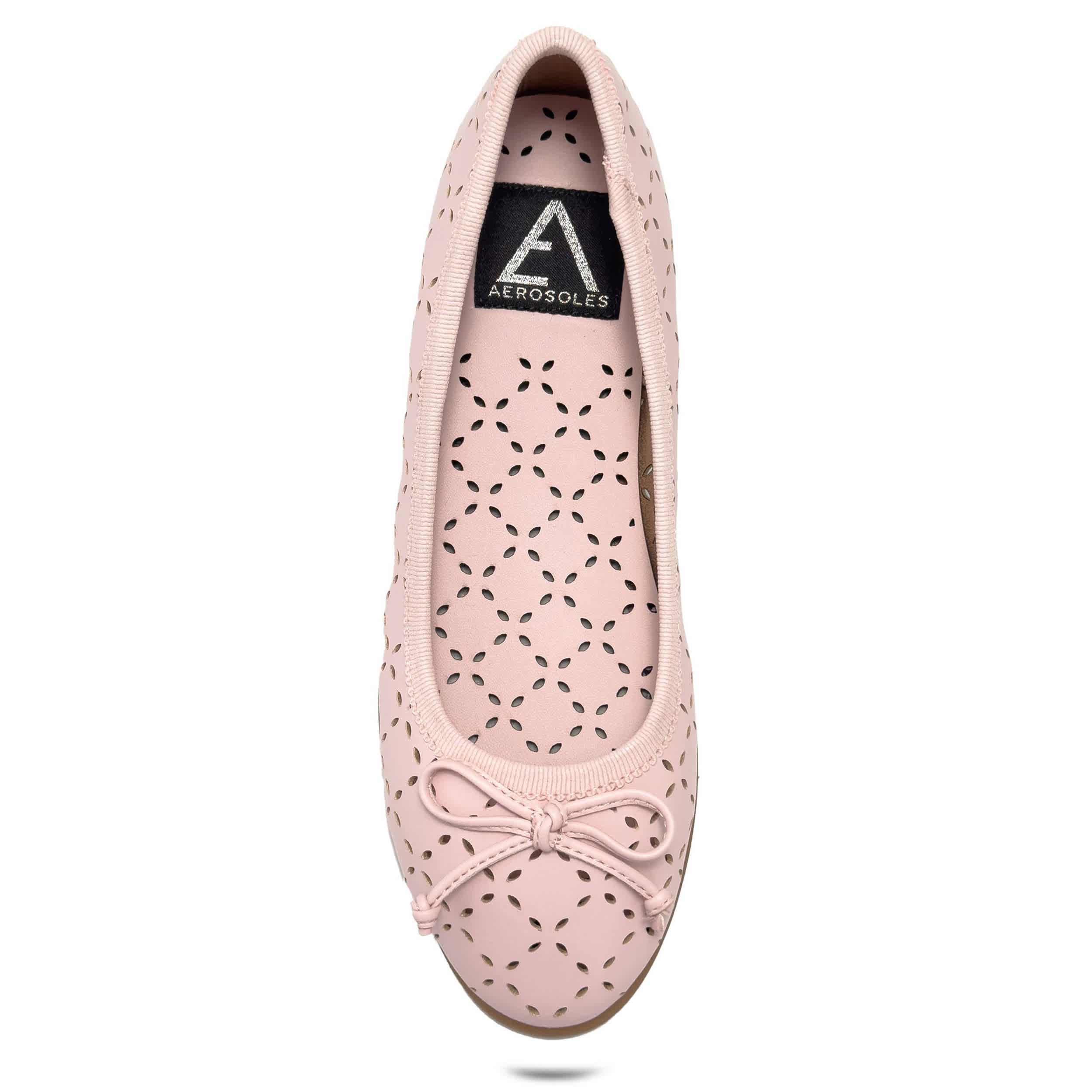 AEROSOLES-WOMENS BEYLA FLAT-ROSE GOLD & 