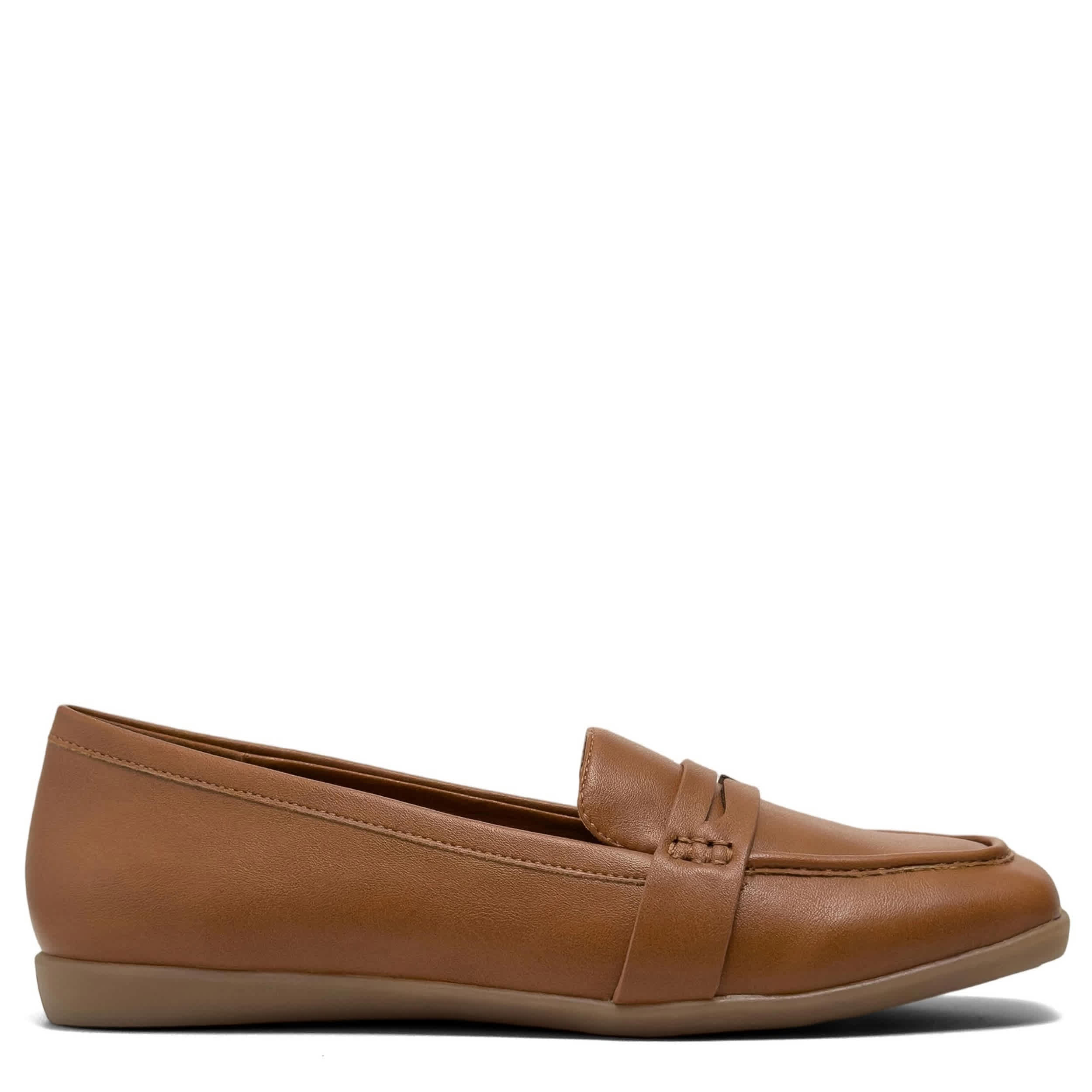 AEROSOLES-WOMENS KODY LOAFER-CHESTNUT & 