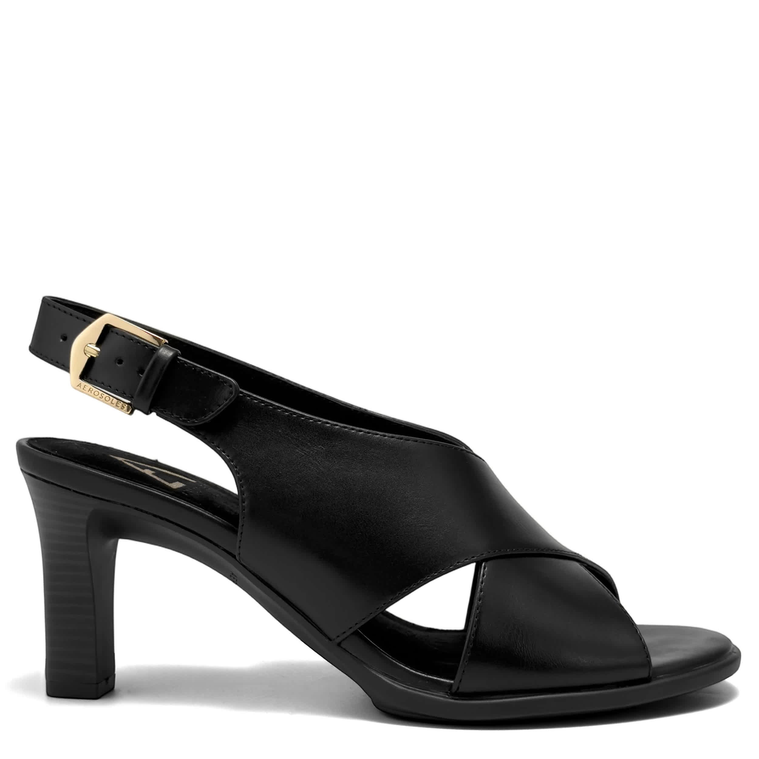AEROSOLES-WOMENS HOLLIS PUMP-BLACK & 