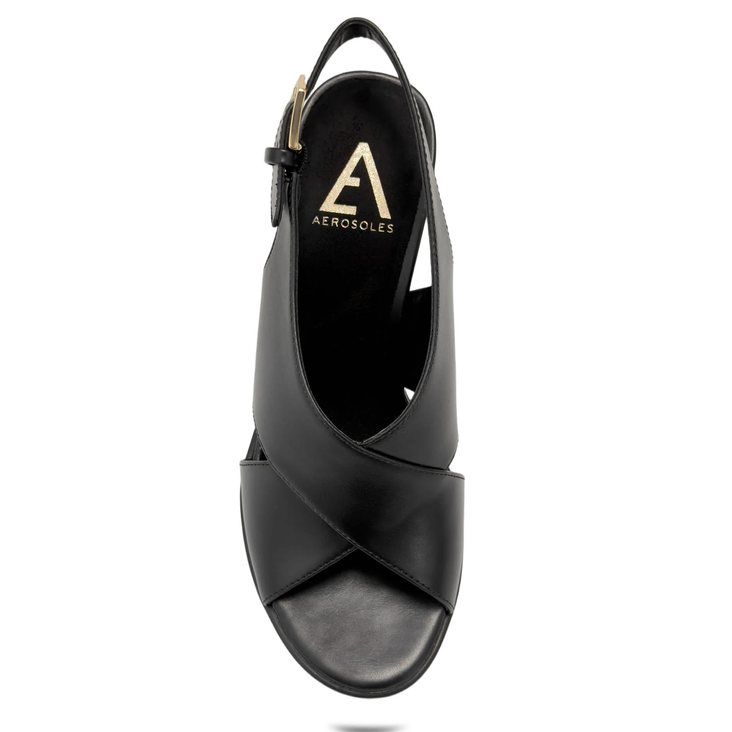 AEROSOLES-WOMENS HOLLIS PUMP-BLACK & 