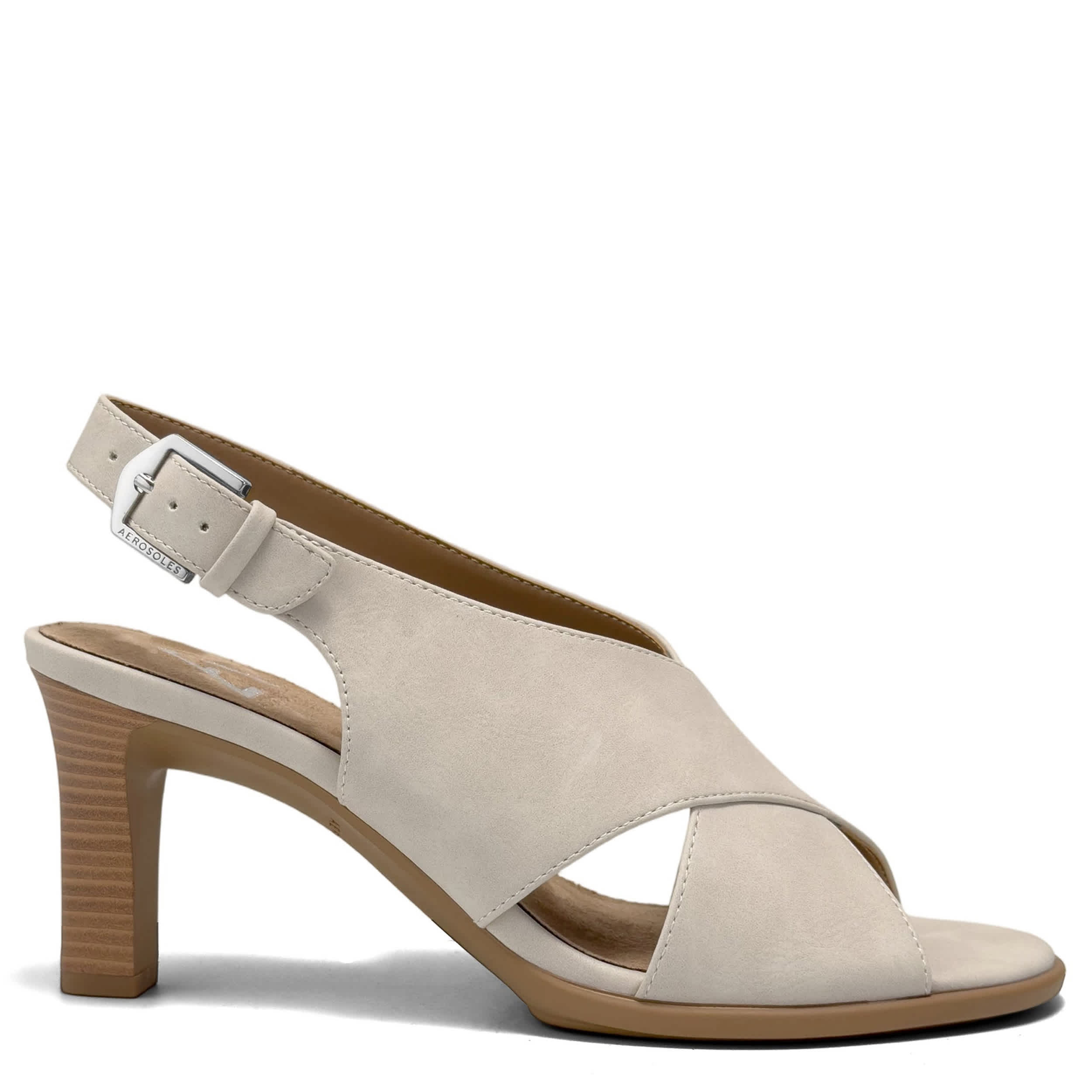 AEROSOLES-WOMENS HOLLIS PUMP-STONE & 