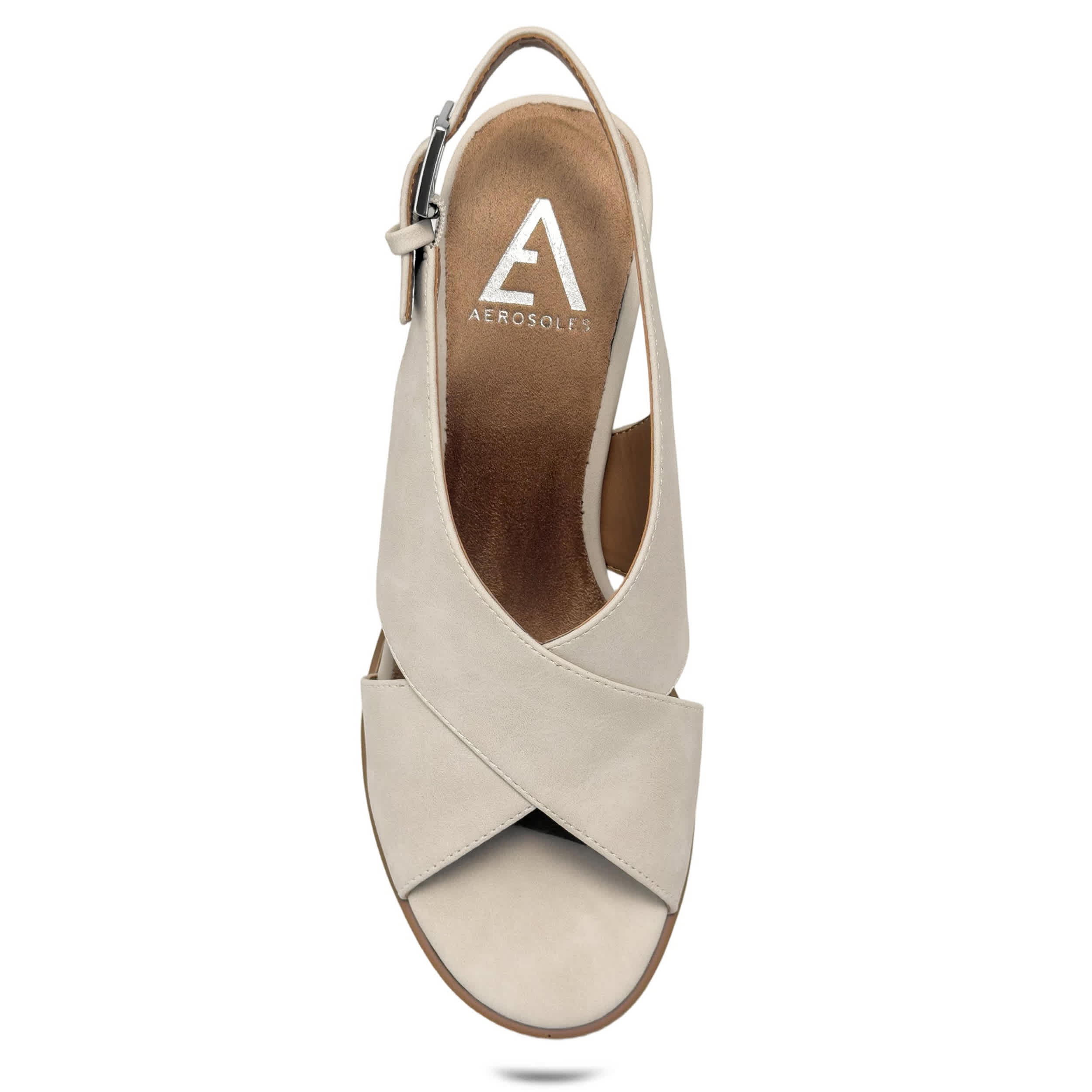 AEROSOLES-WOMENS HOLLIS PUMP-STONE & 