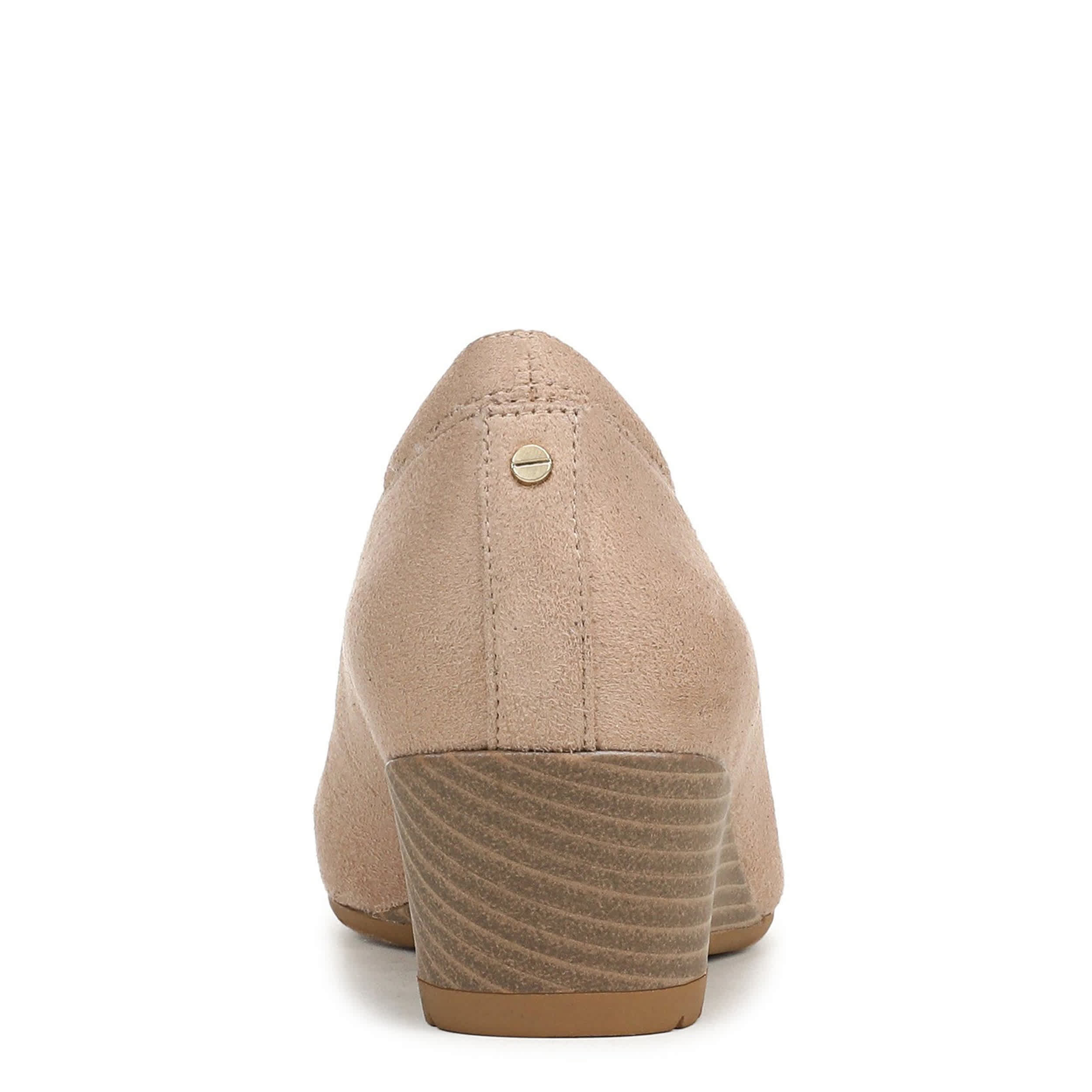 DR. SCHOLL'S-WOMENS BE FLEX WEDGE PUMP-SAND & 
